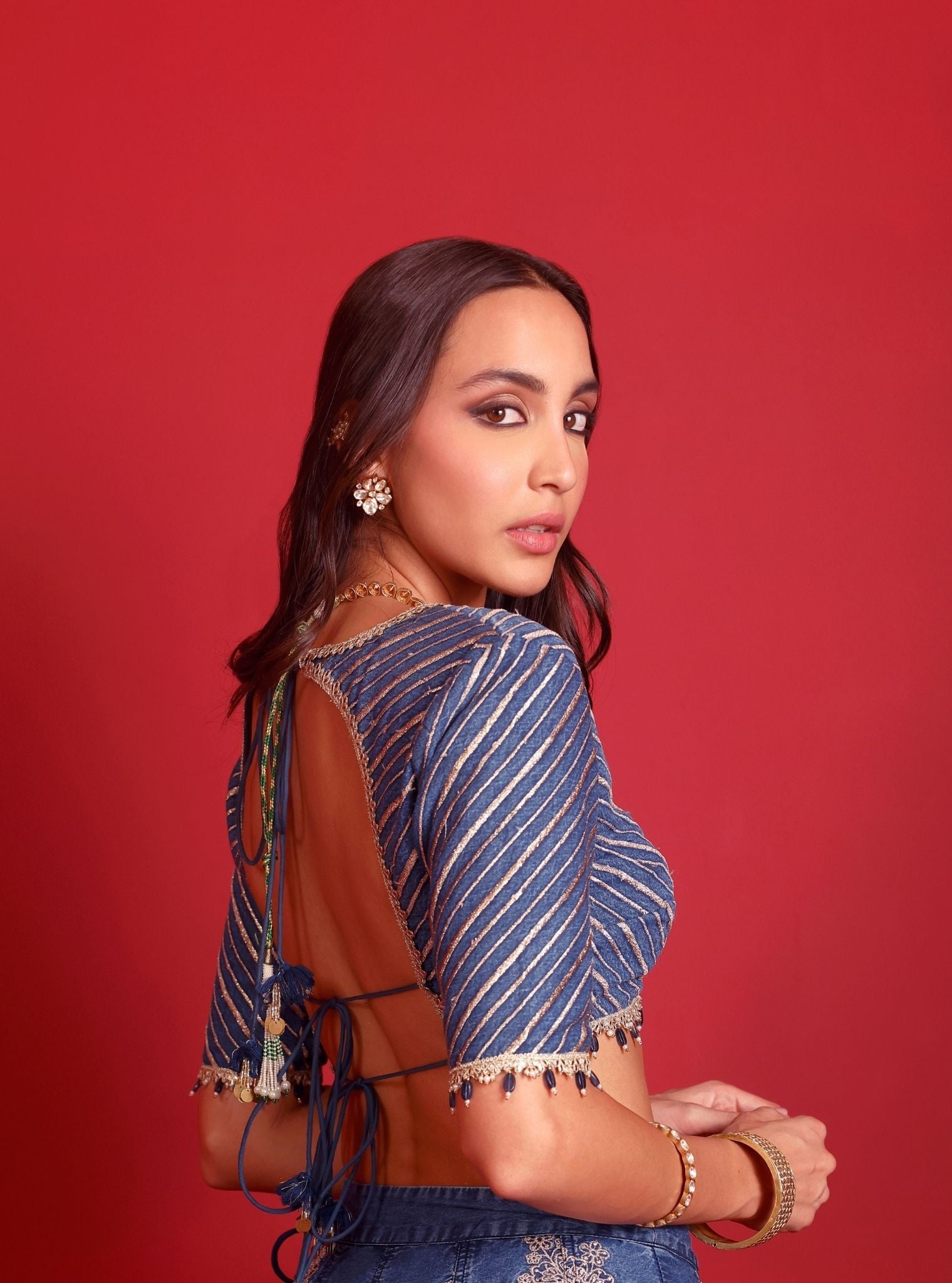 Navi Denim Lehenga