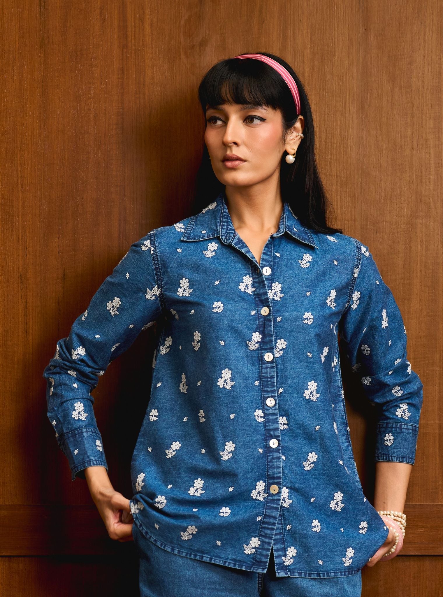 Tira Denim Shirt