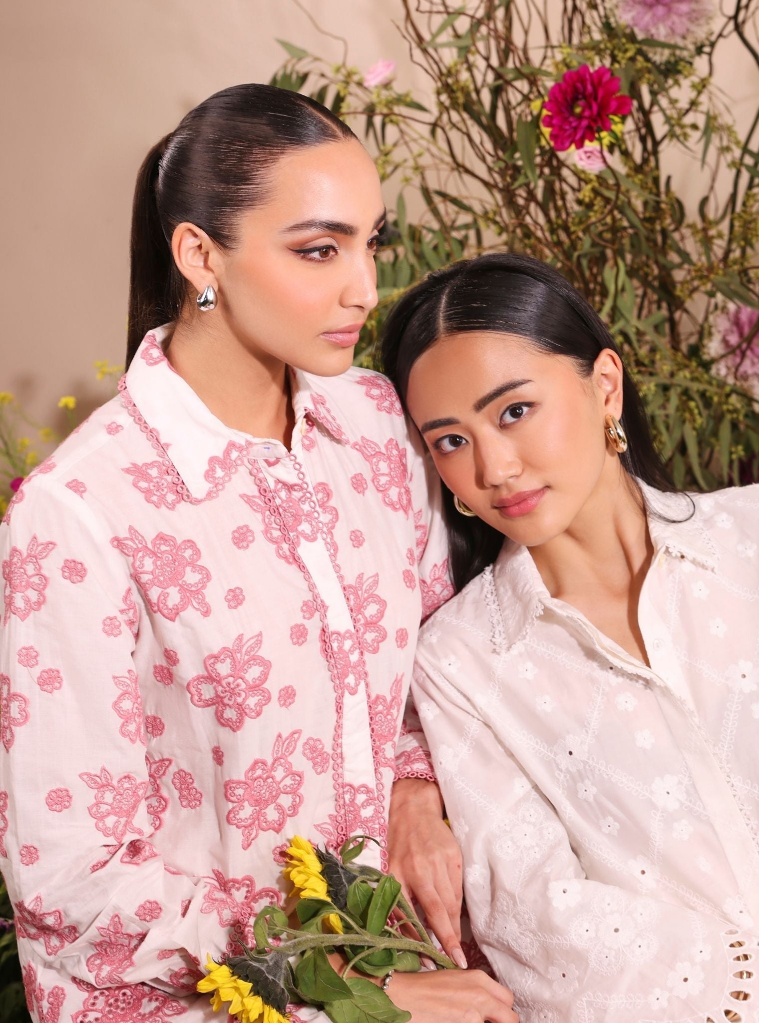 Felix Supima Cotton Off White Co-ord Set