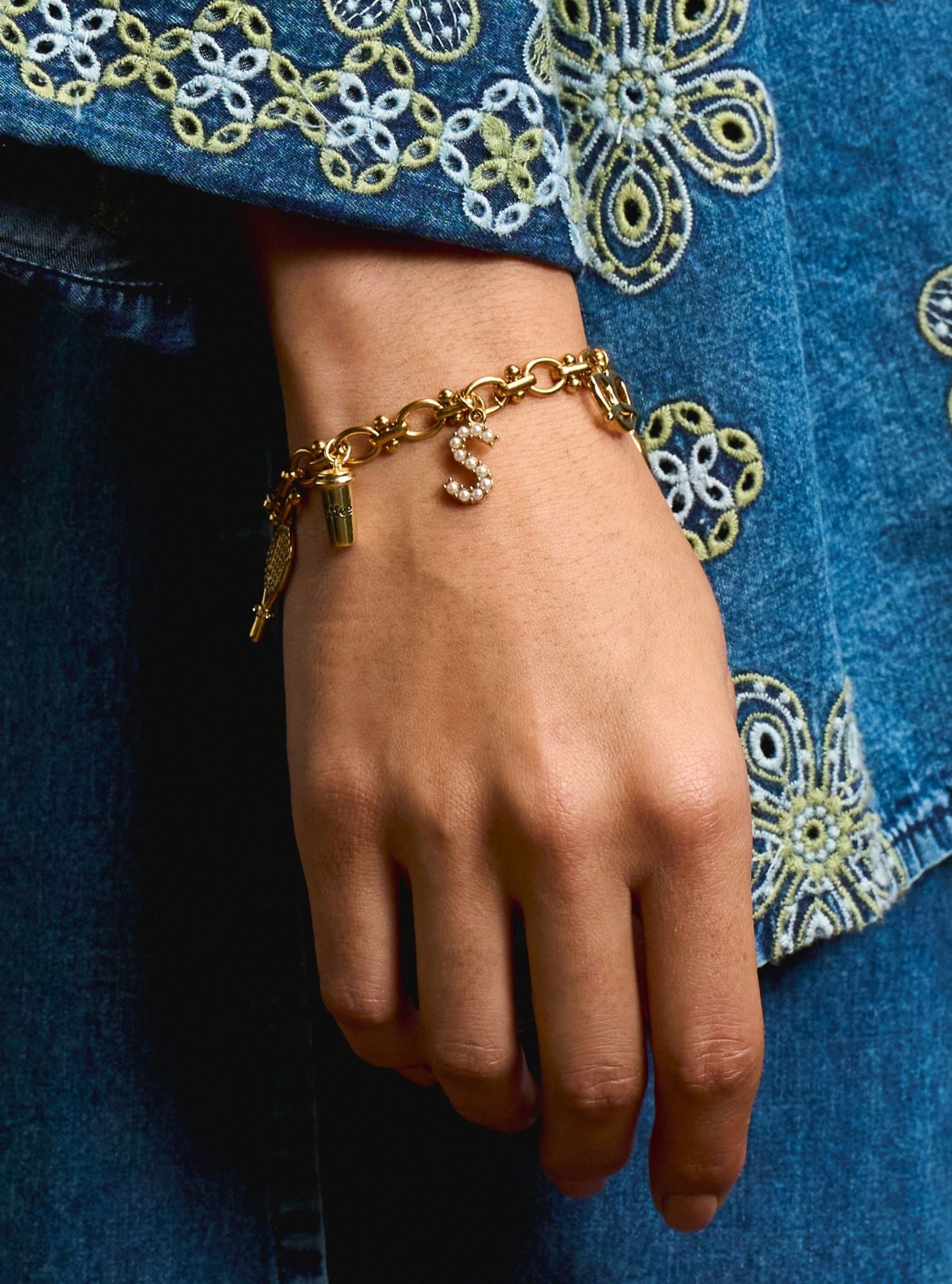 Pickleball Racket Charm