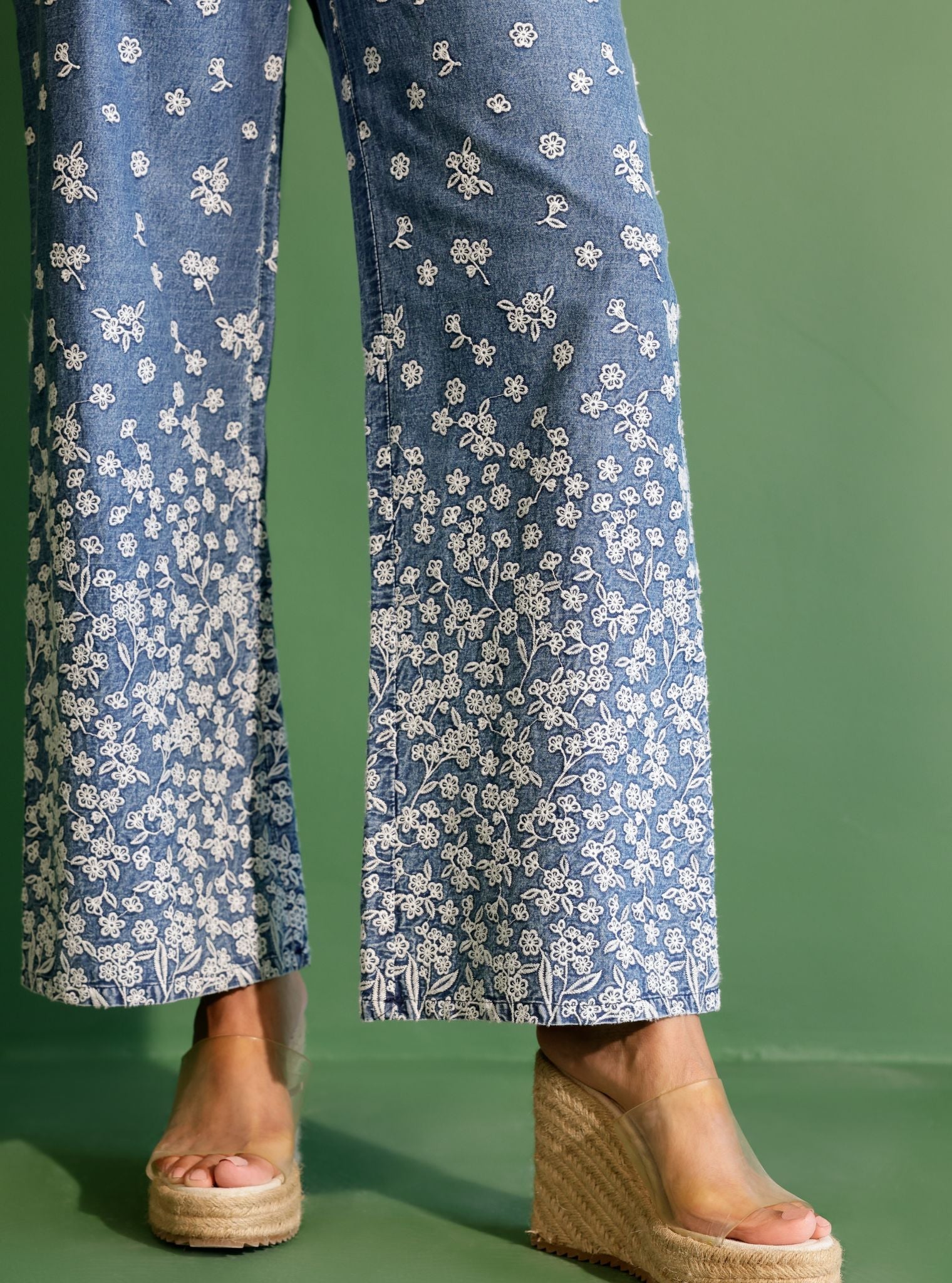 Cressida Denim Blue Shirt With Moor Pant