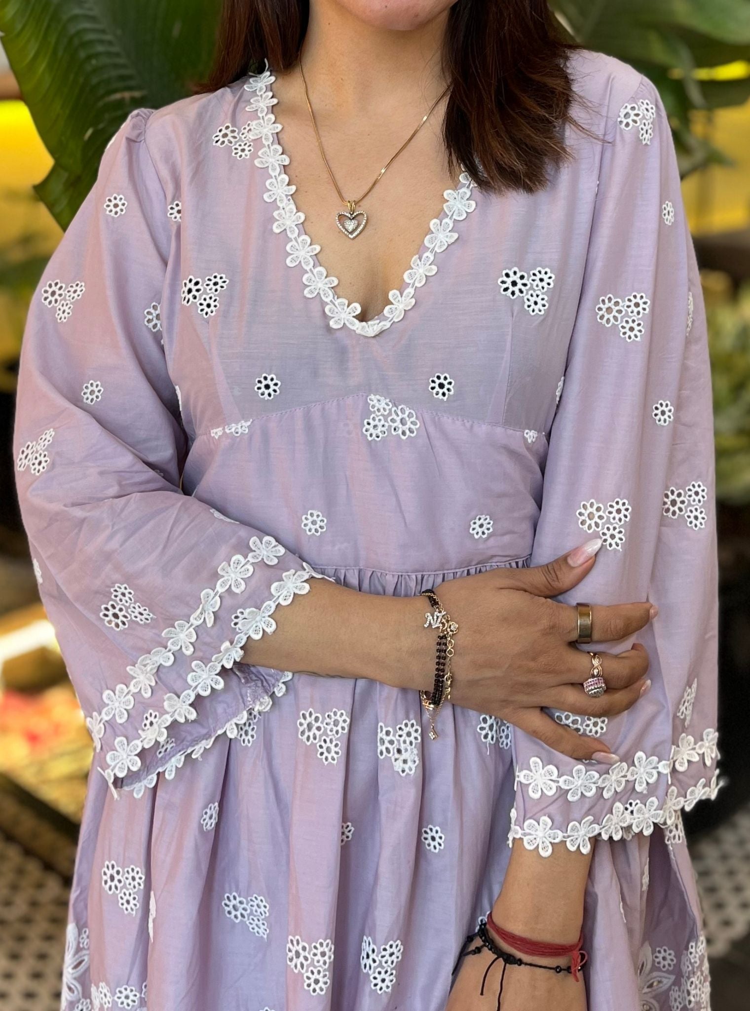 Susana Supima Cotton Lilac Co-ord Set