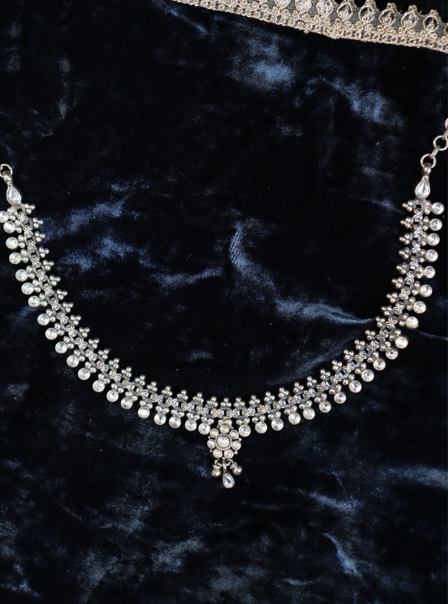 Pure Silver Inaaya Necklace