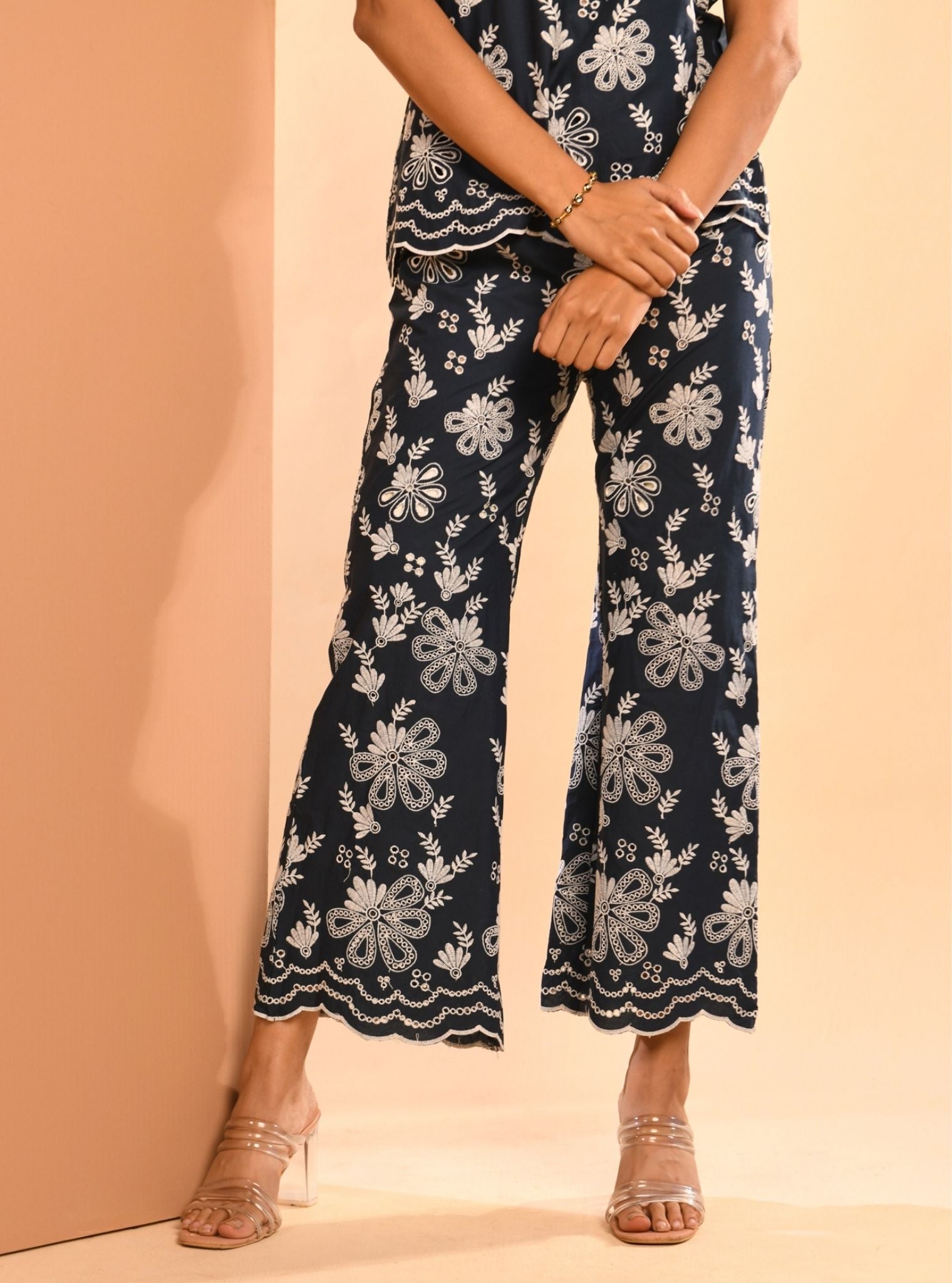 Neve Supima Cotton Navy Co-ord Set