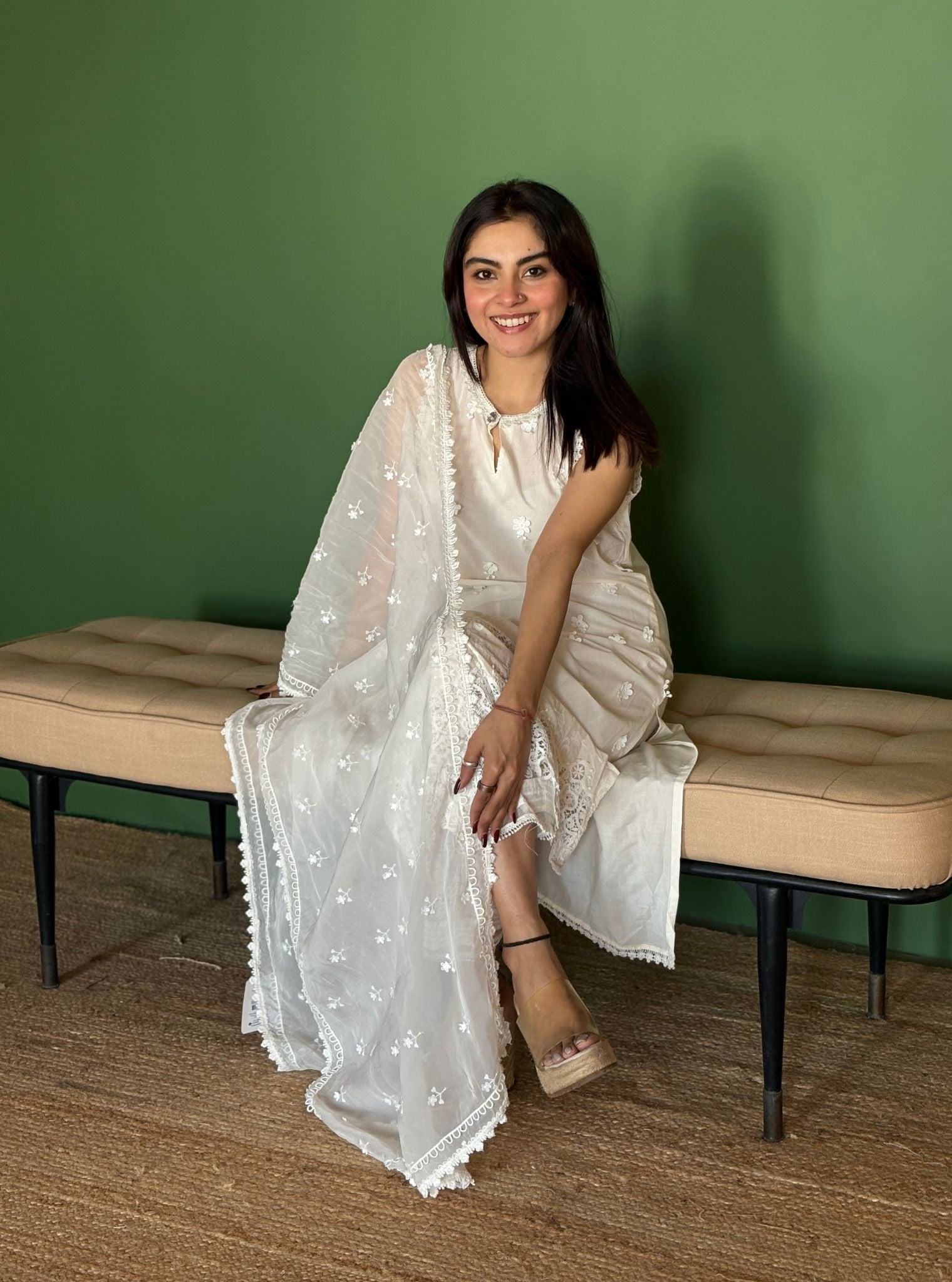 Paradise Supima Cotton Kurta With New Pintuck Pant