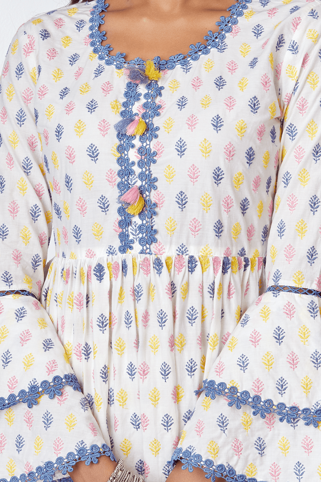 Alpine Supima Cotton Kurta with Sharara Set