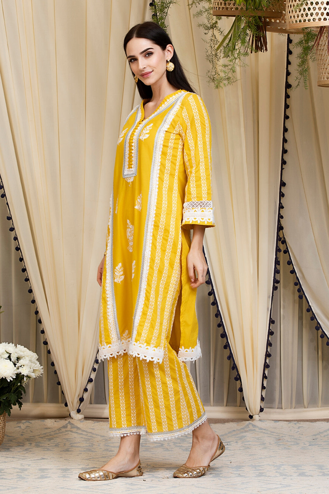 Mulmul Supima Cotton Amelia Kurta