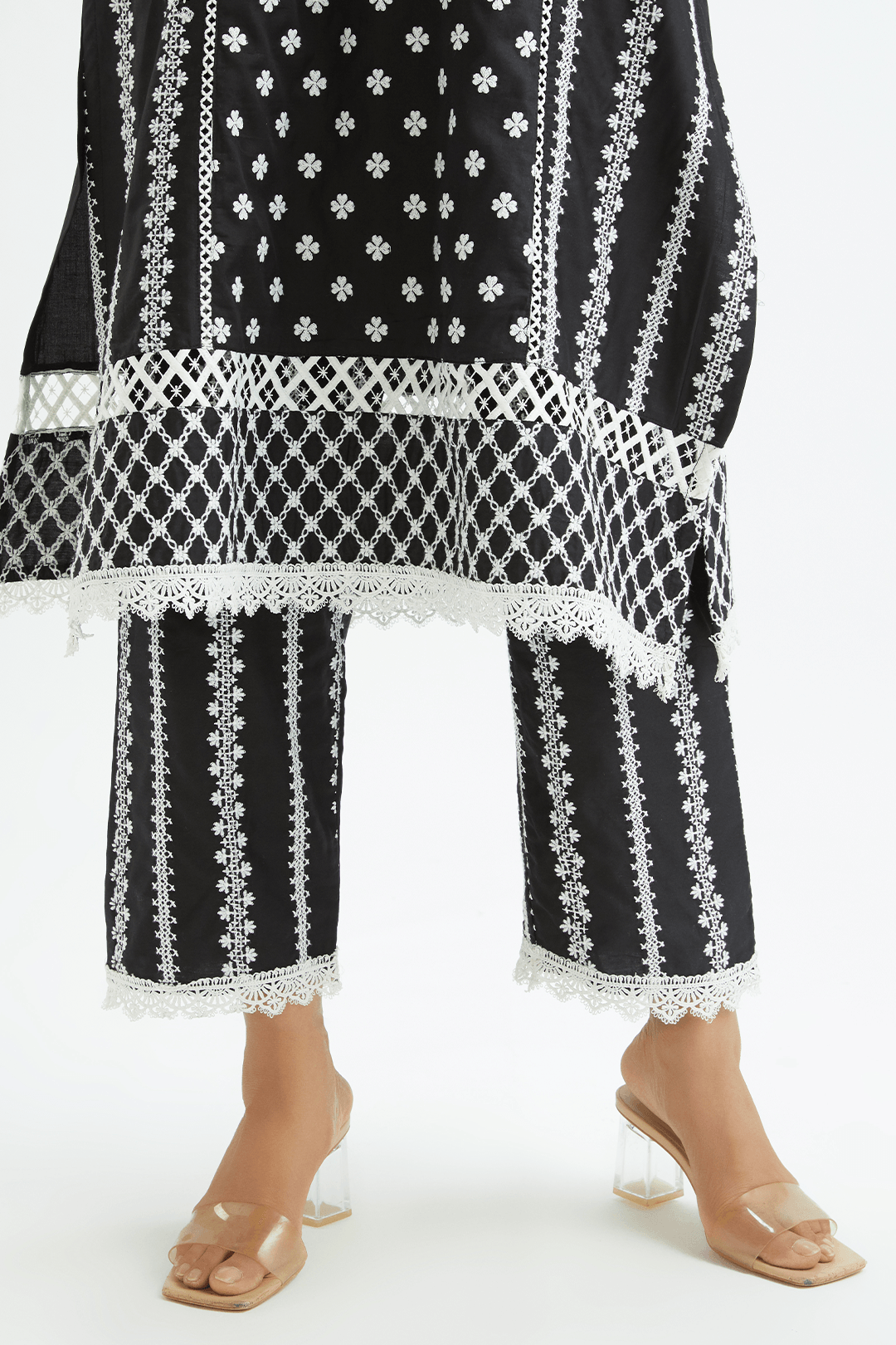 Daydream Pima Satin Kurta Set