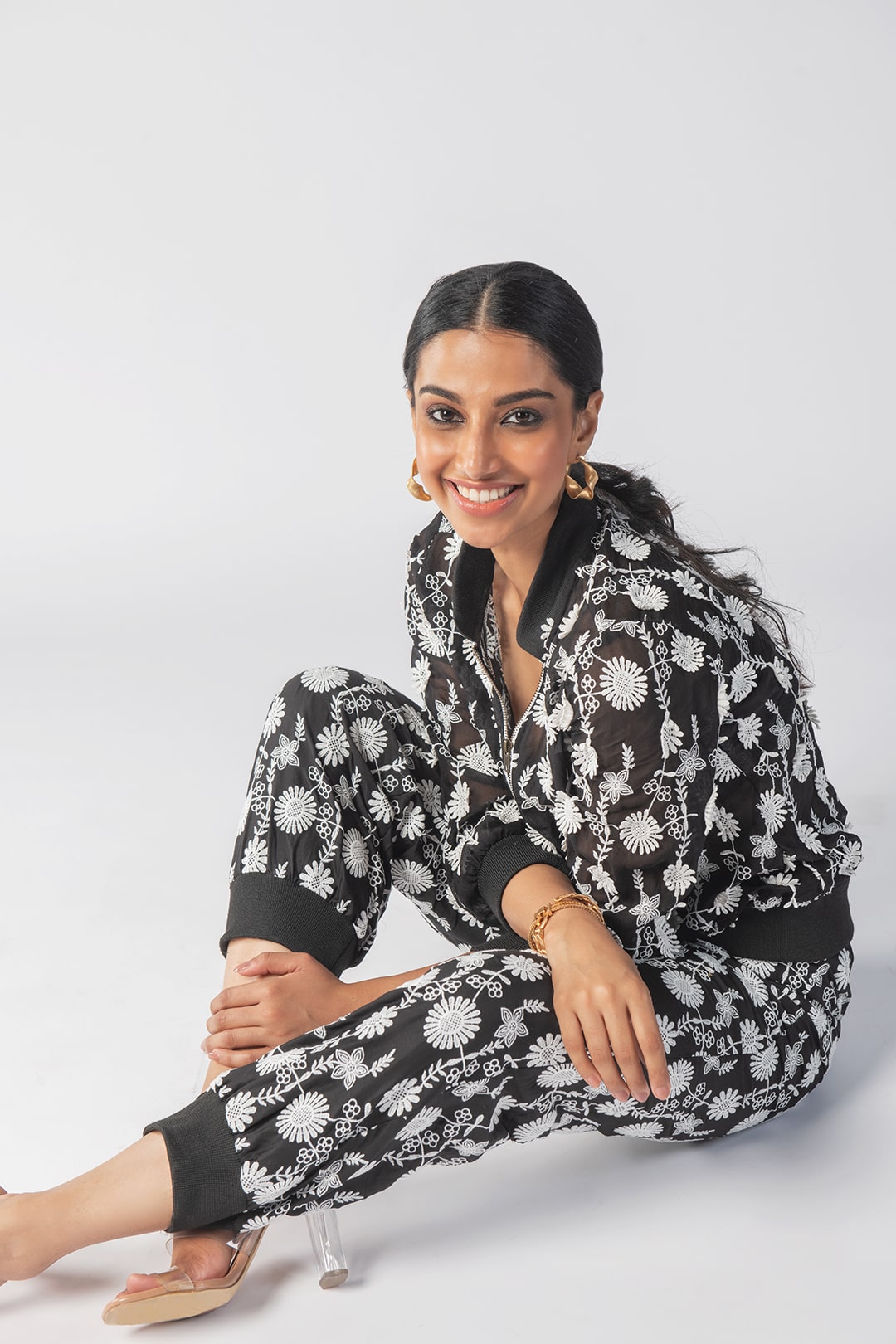 Mulul Organza Juniper Black Jacket