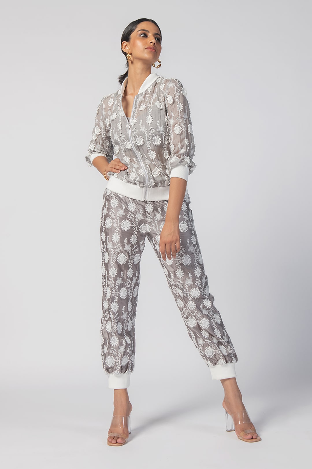 Mulul Organza Juniper Grey Jacket