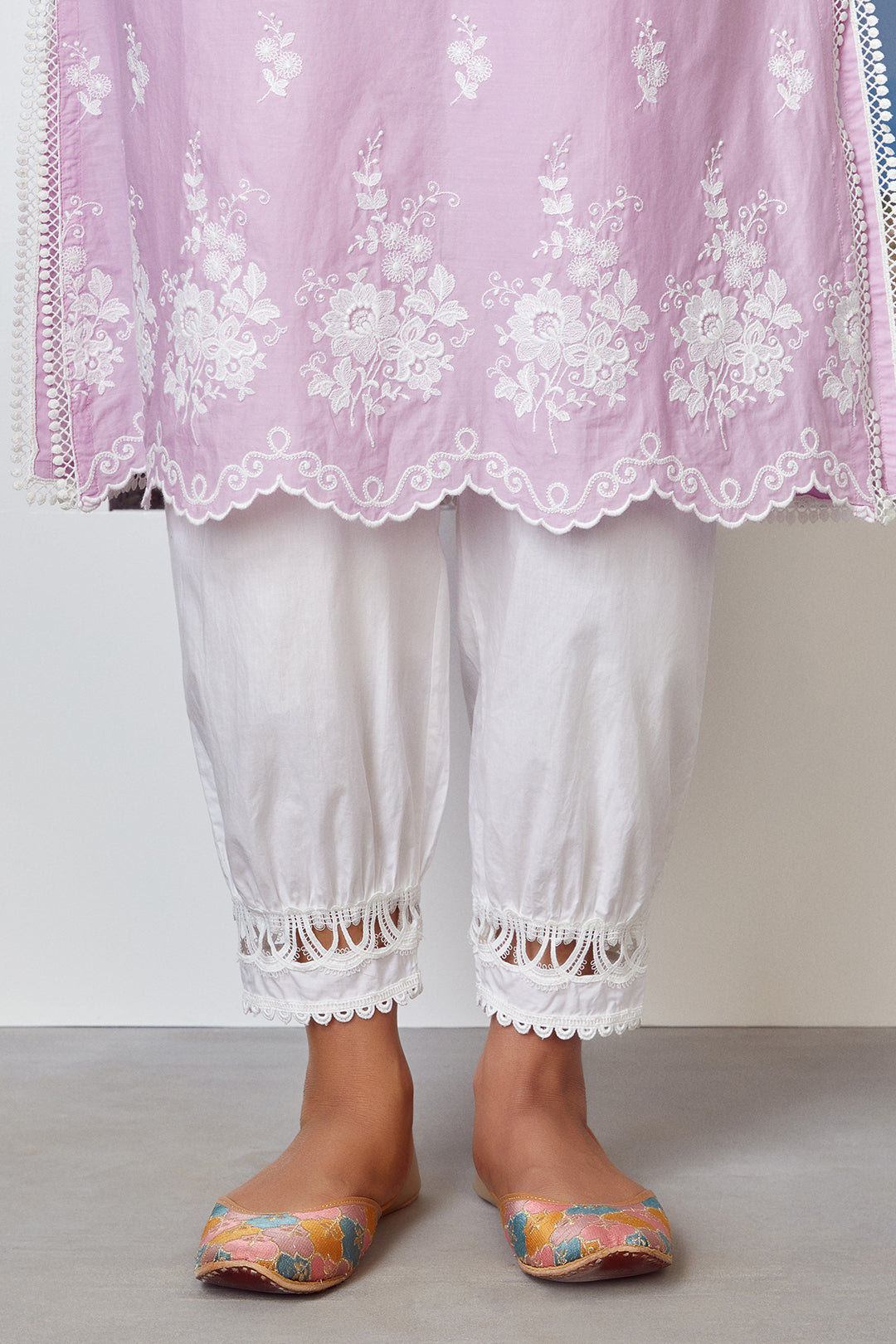 Lovesong Supima Cotton Lilac Kurta Set