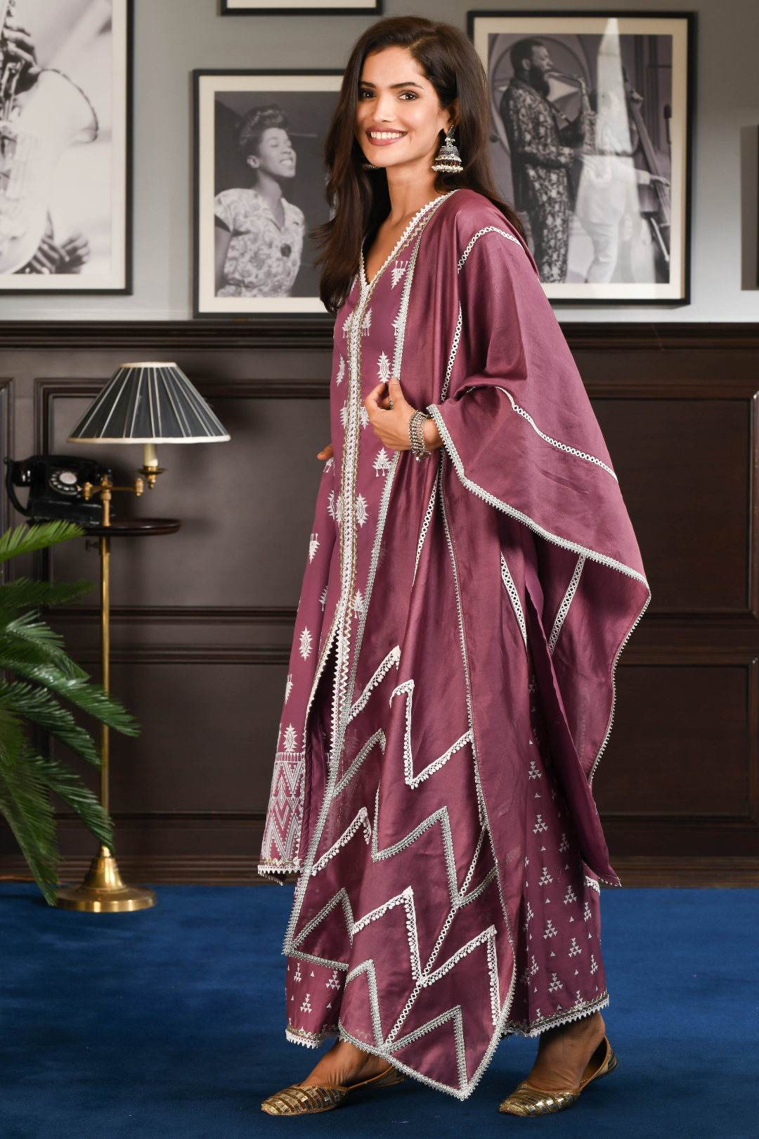 PIMA SATIN NARA KURTA