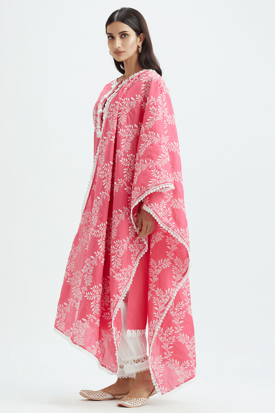 Perla Supima Cotton Pink Kurta set