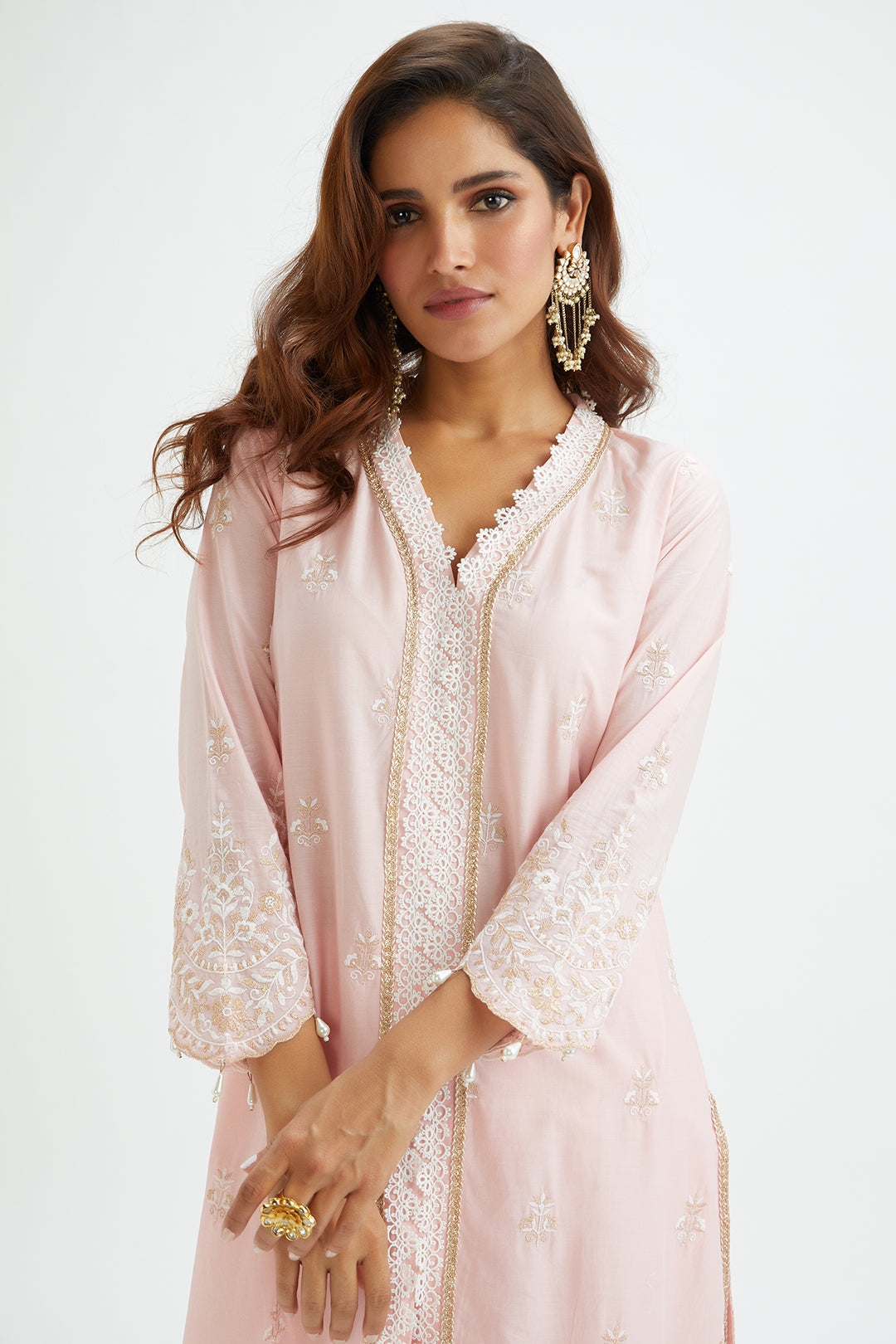Swan Pink Kurta