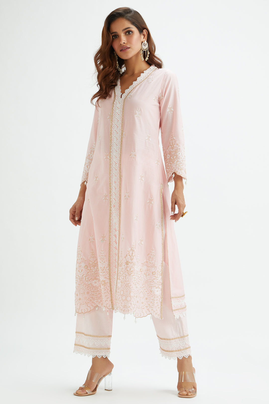 Swan Pink Kurta