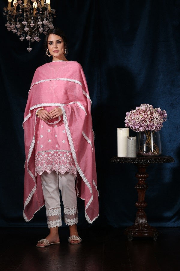 Moonflower Kurta (Blush)