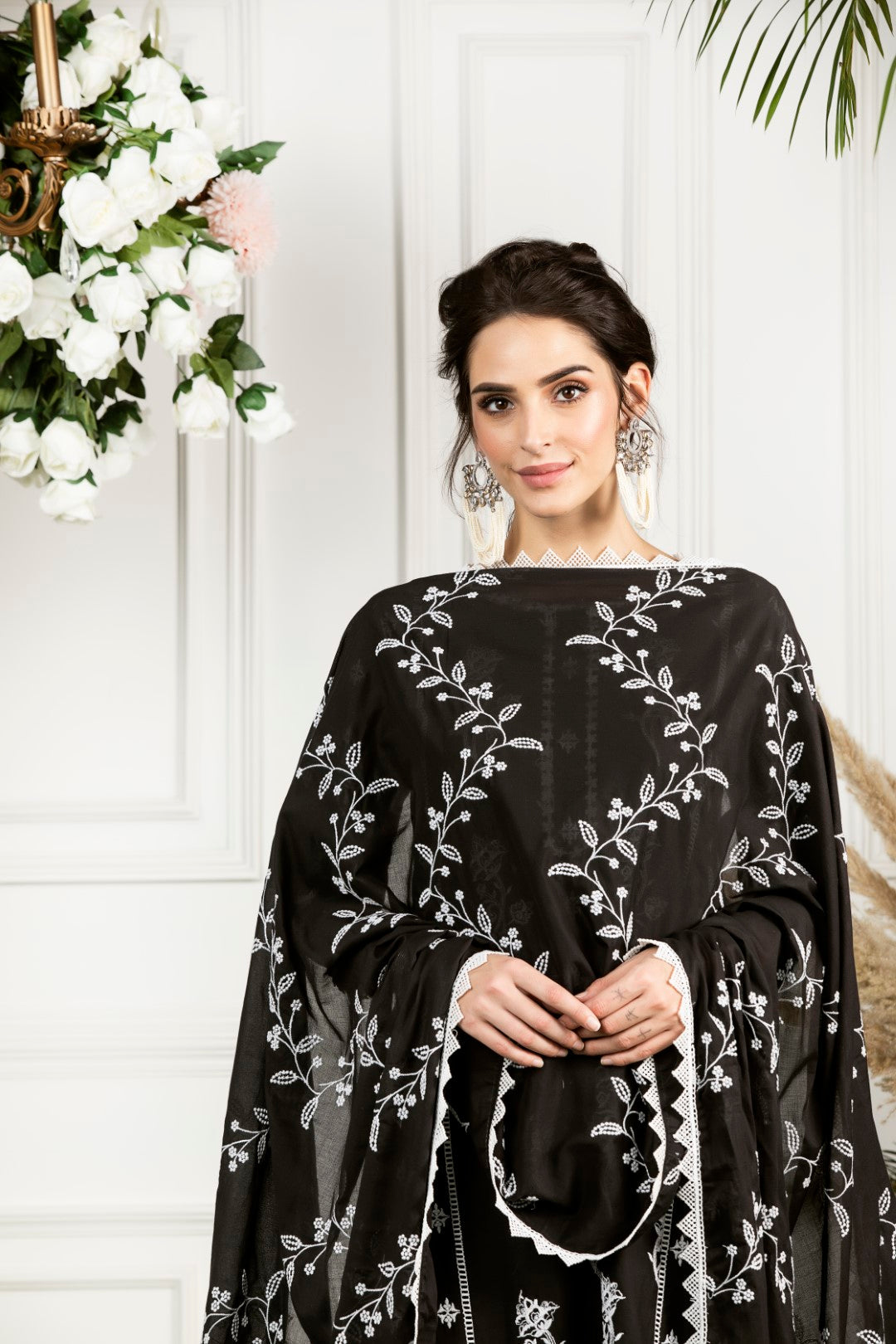 Embroidered Belchanderi Dupatta