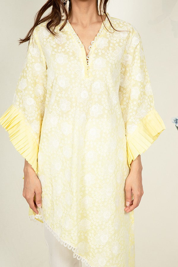 Nargis Kurta and Fringe Pyajama