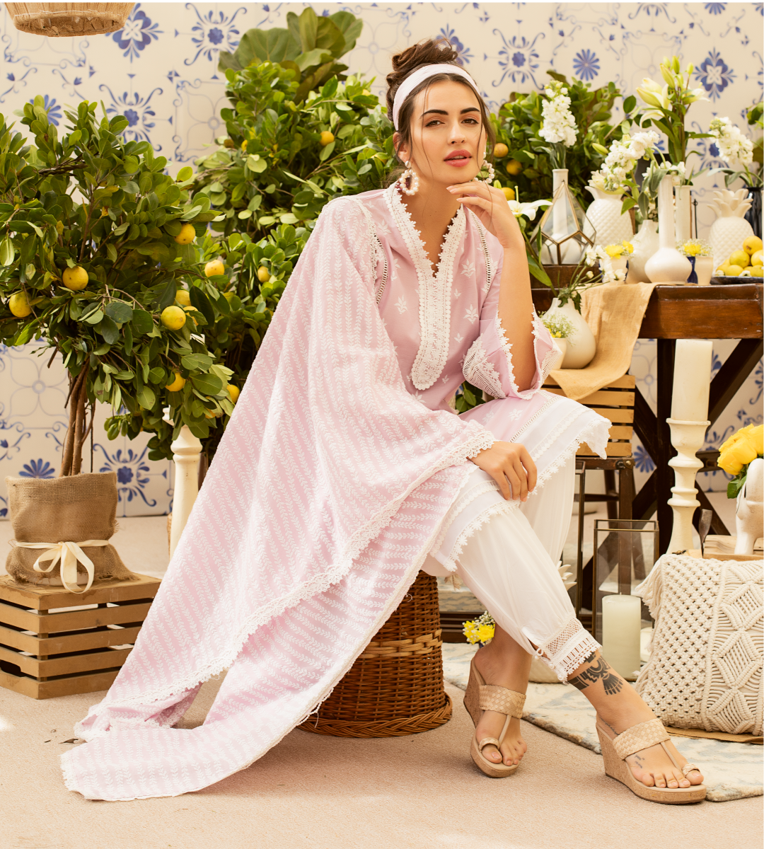 Sandra Supima Cotton Kurta Set