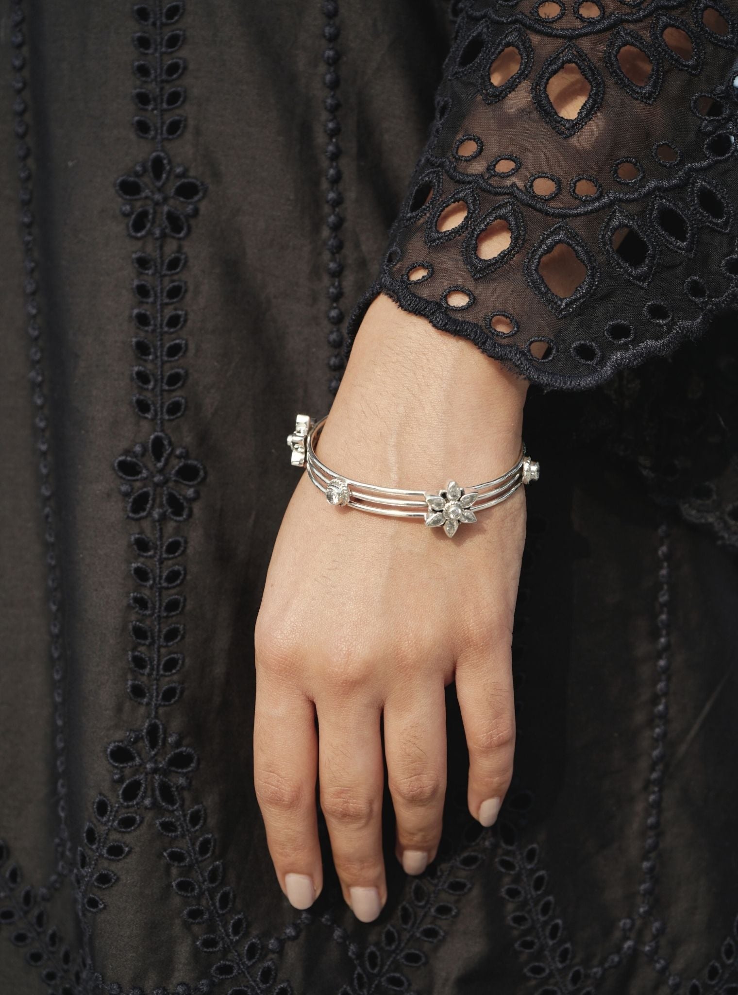 Pure Silver Navya Bangle