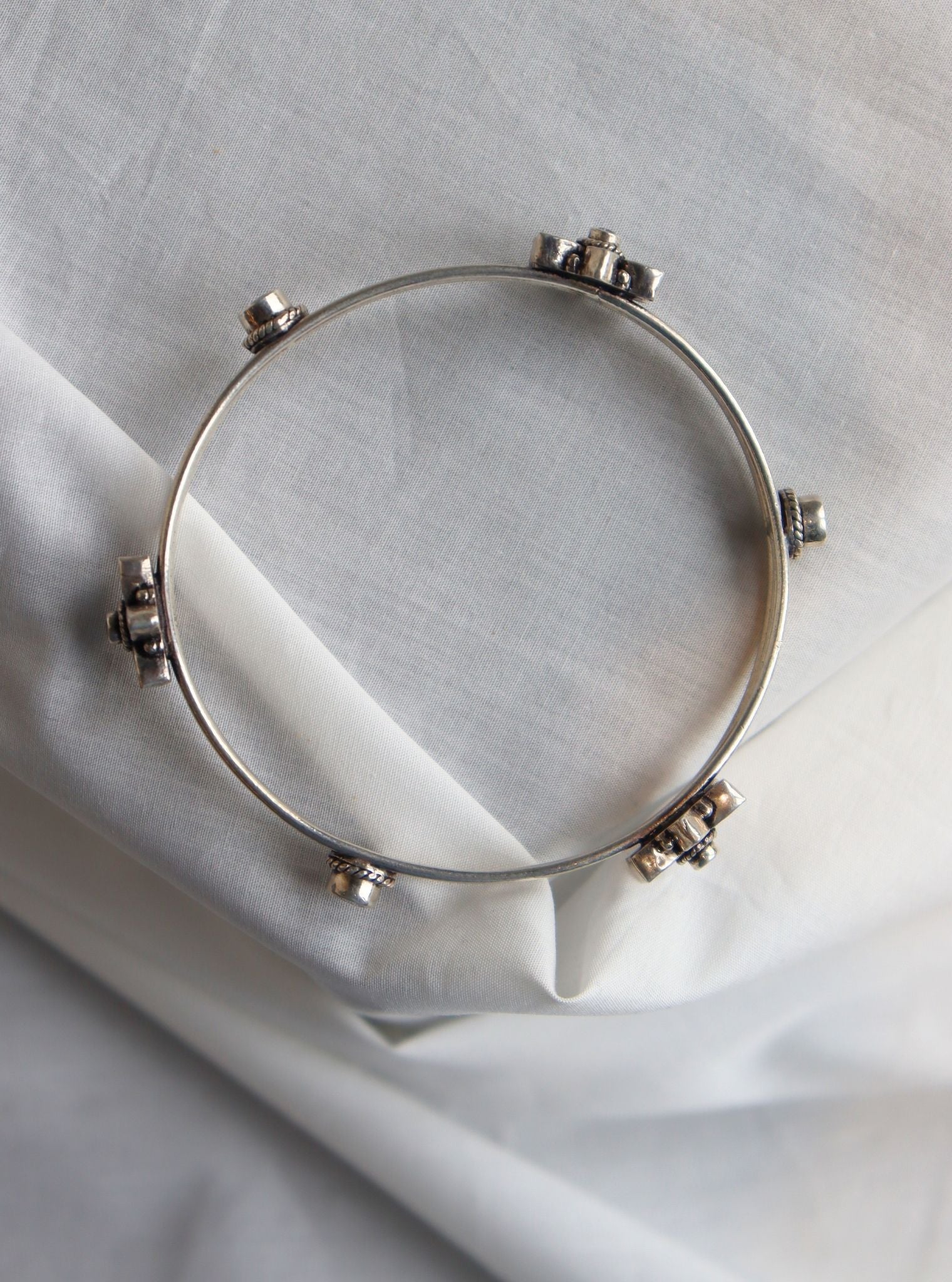 Pure Silver Navya Bangle