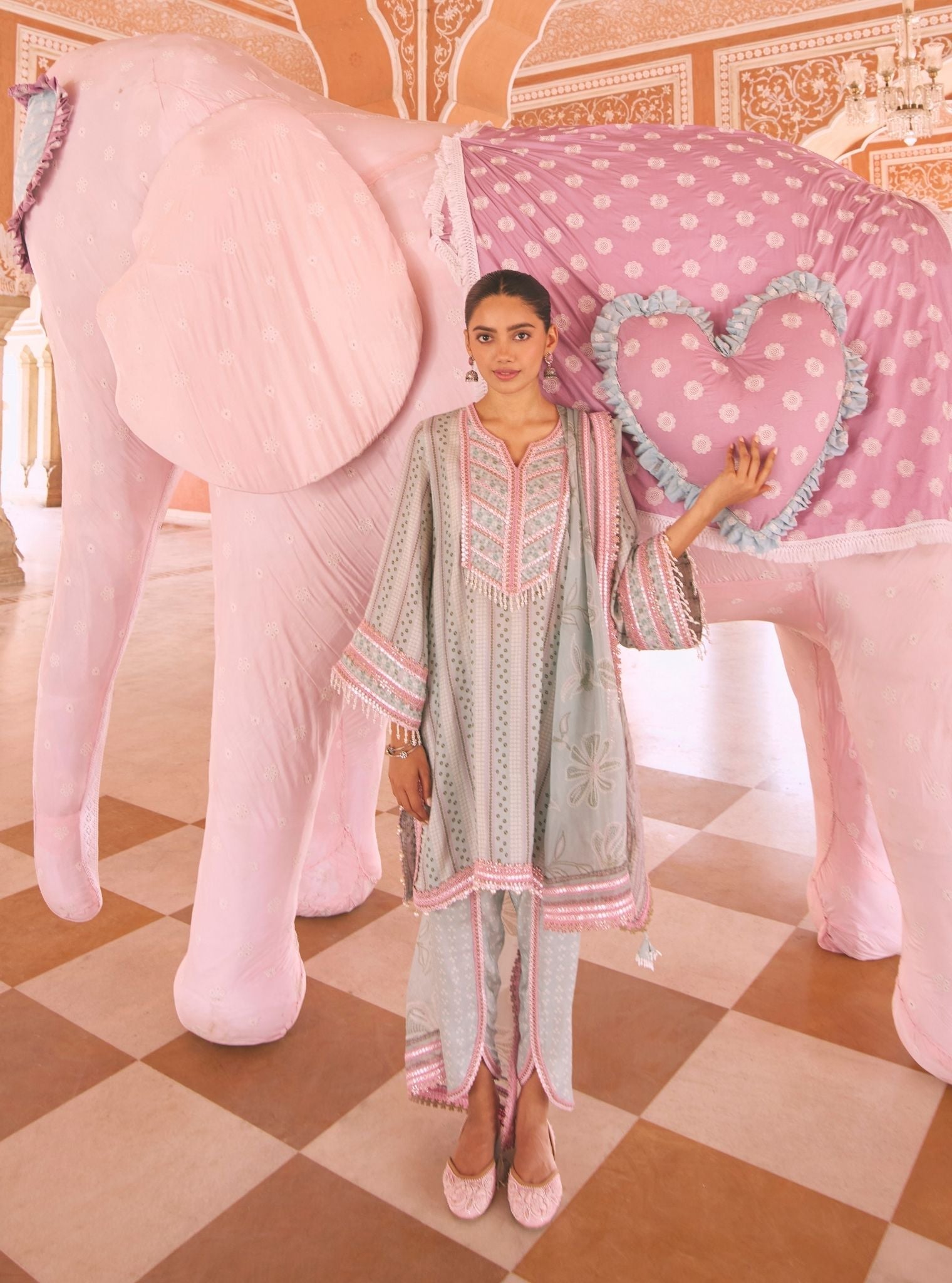 Vanera Blue Kurta Set