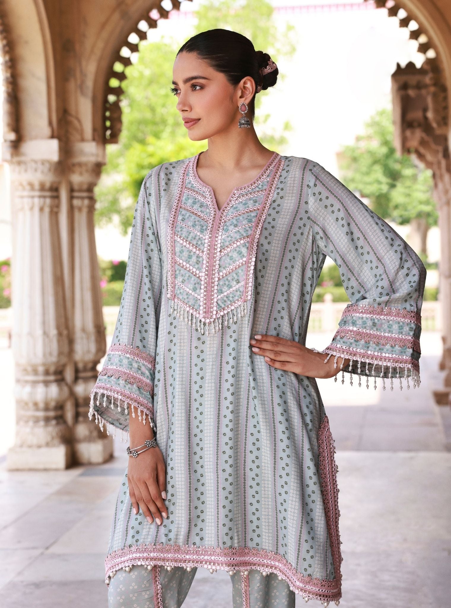 Vanera Blue Kurta Set