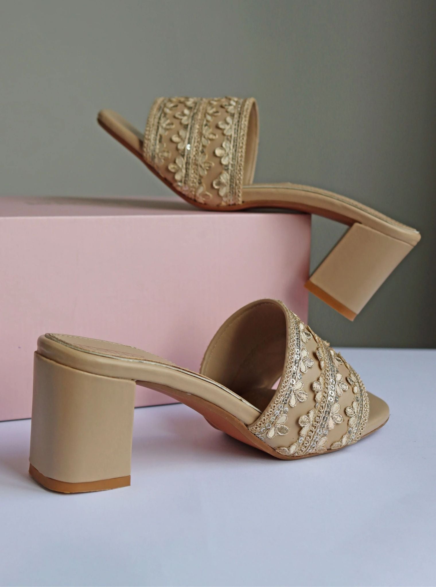 Vegan Vanna Block Heel