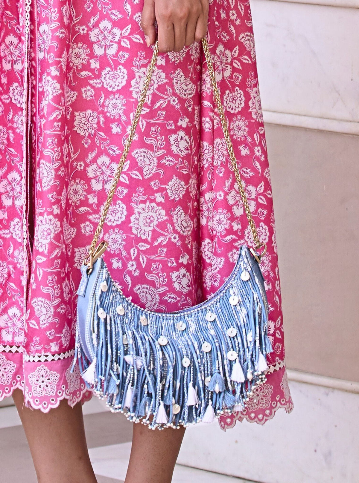 Victoria Blue Moon Bag