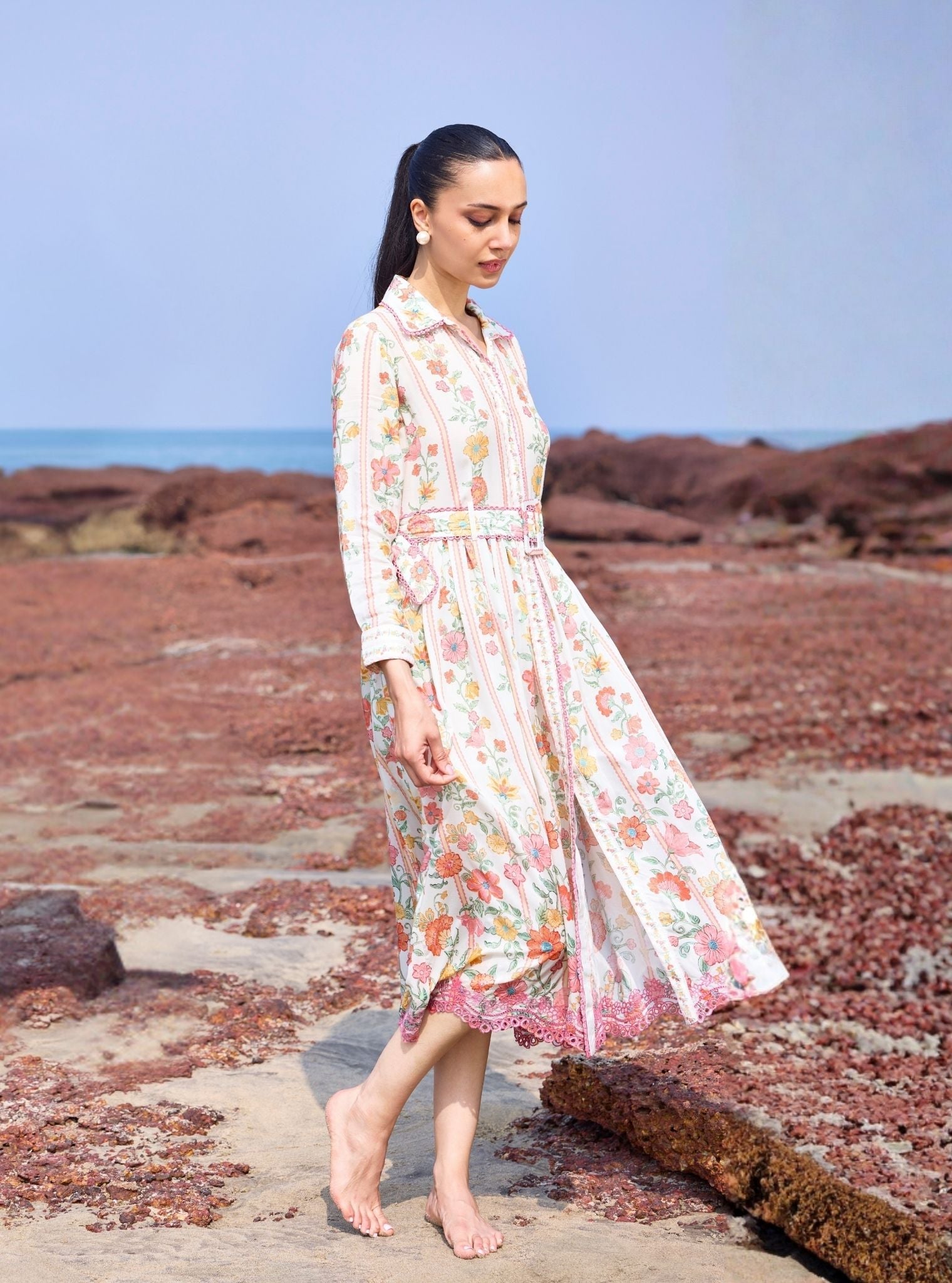 Taara Lawn Off White Dress
