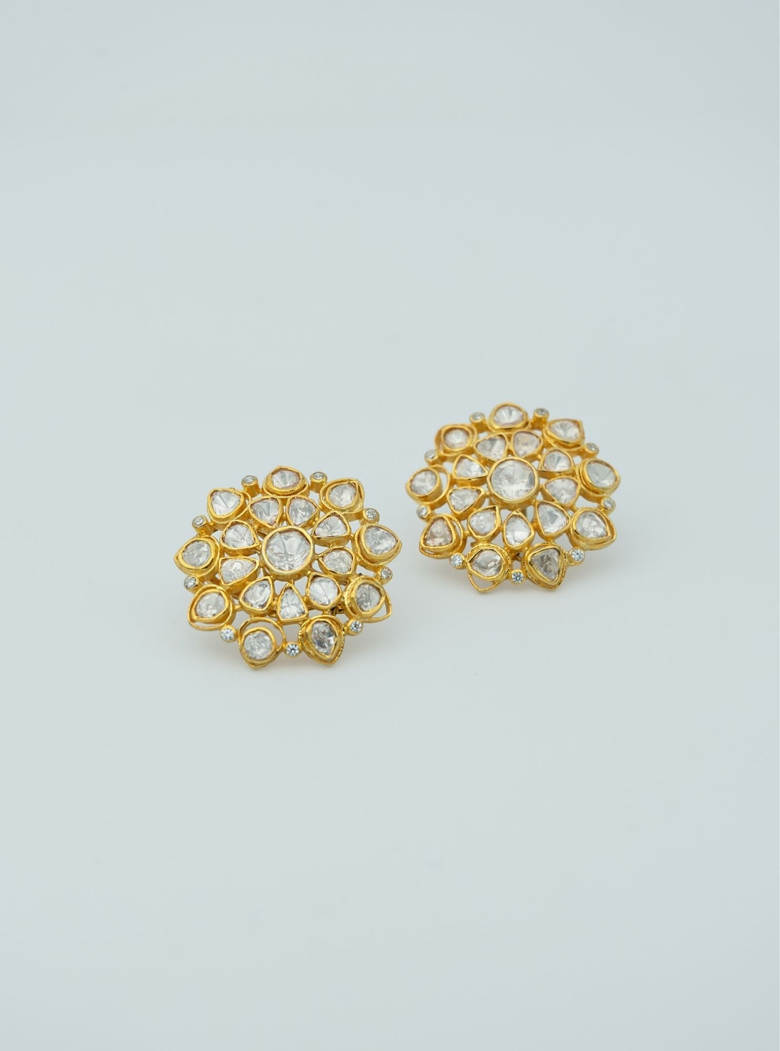 Pure Silver Hina Studs