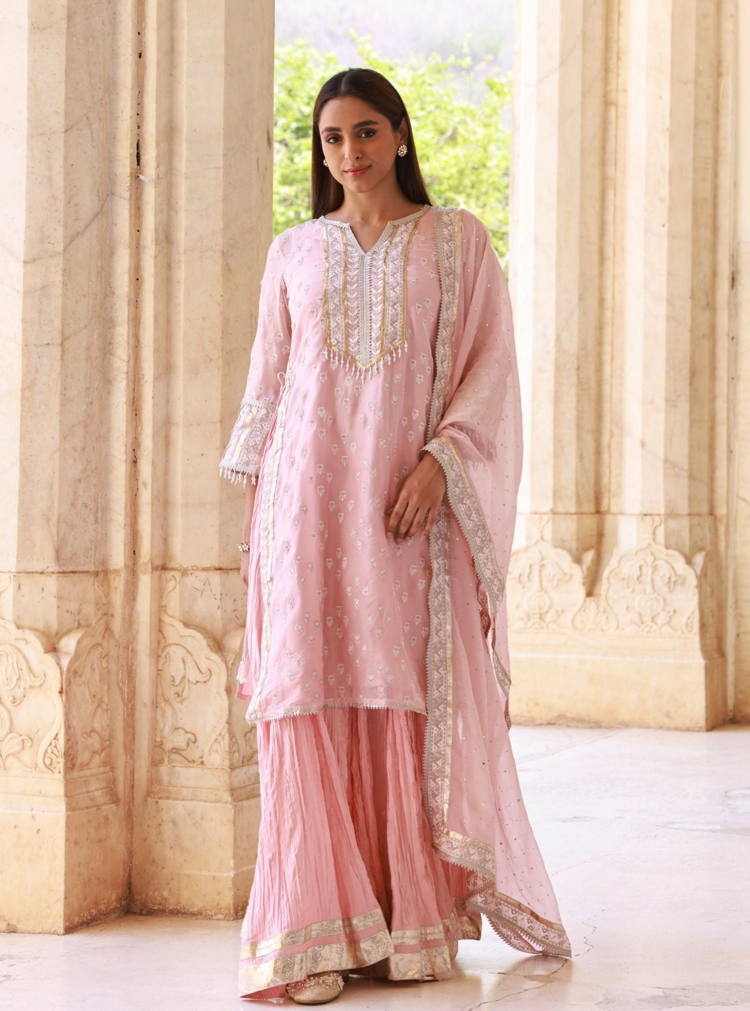 Thalisa Pink Kurta Set