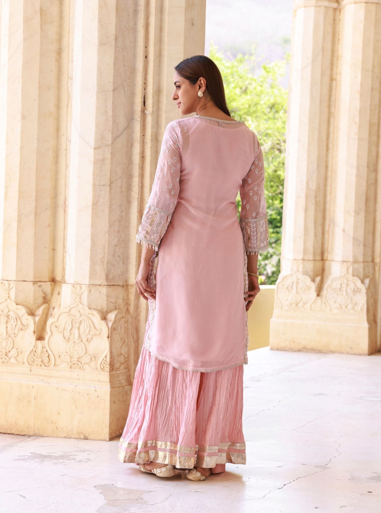 Thalisa Pink Kurta Set