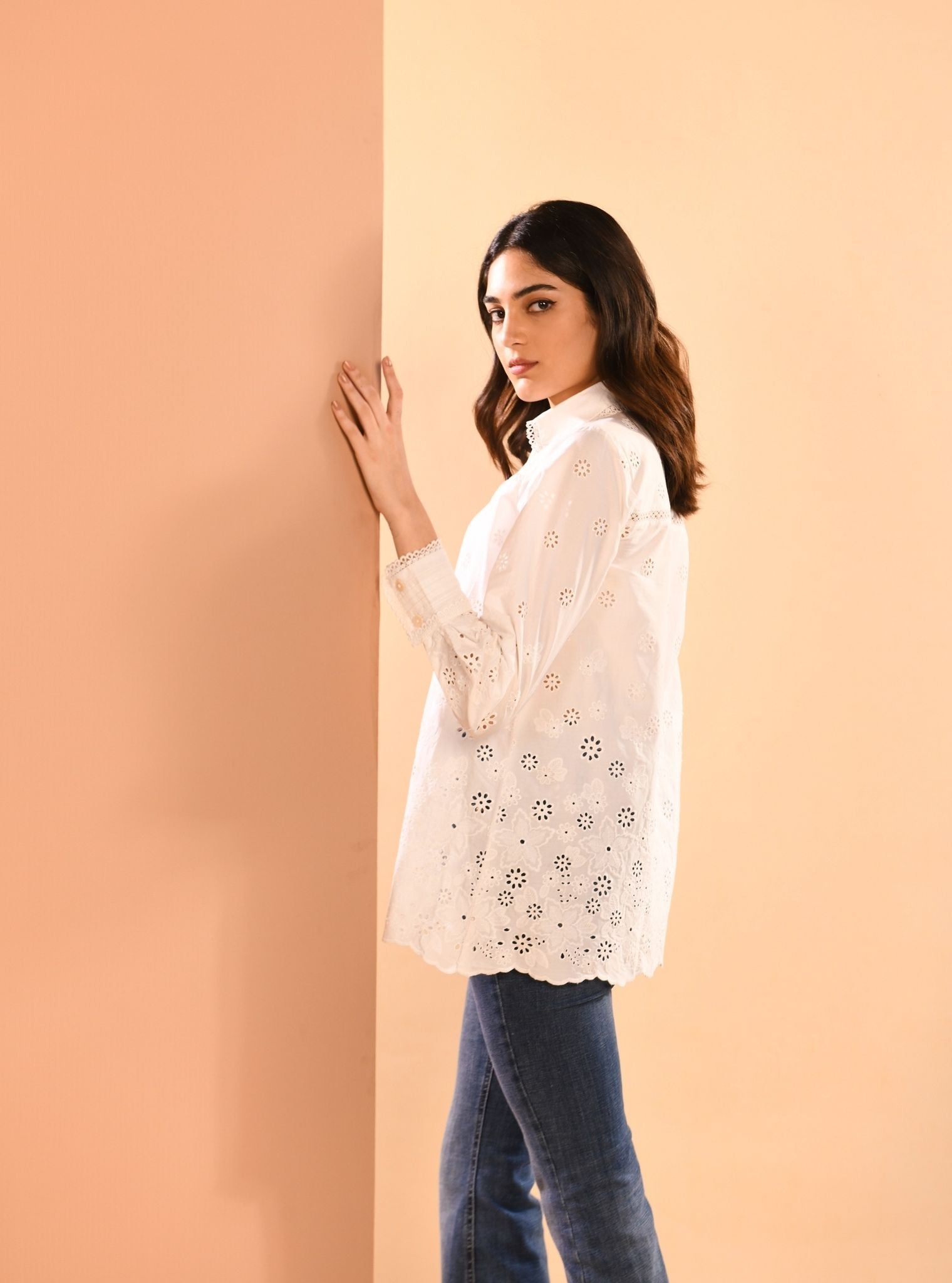 Bea Iconic Cotton White Shirt