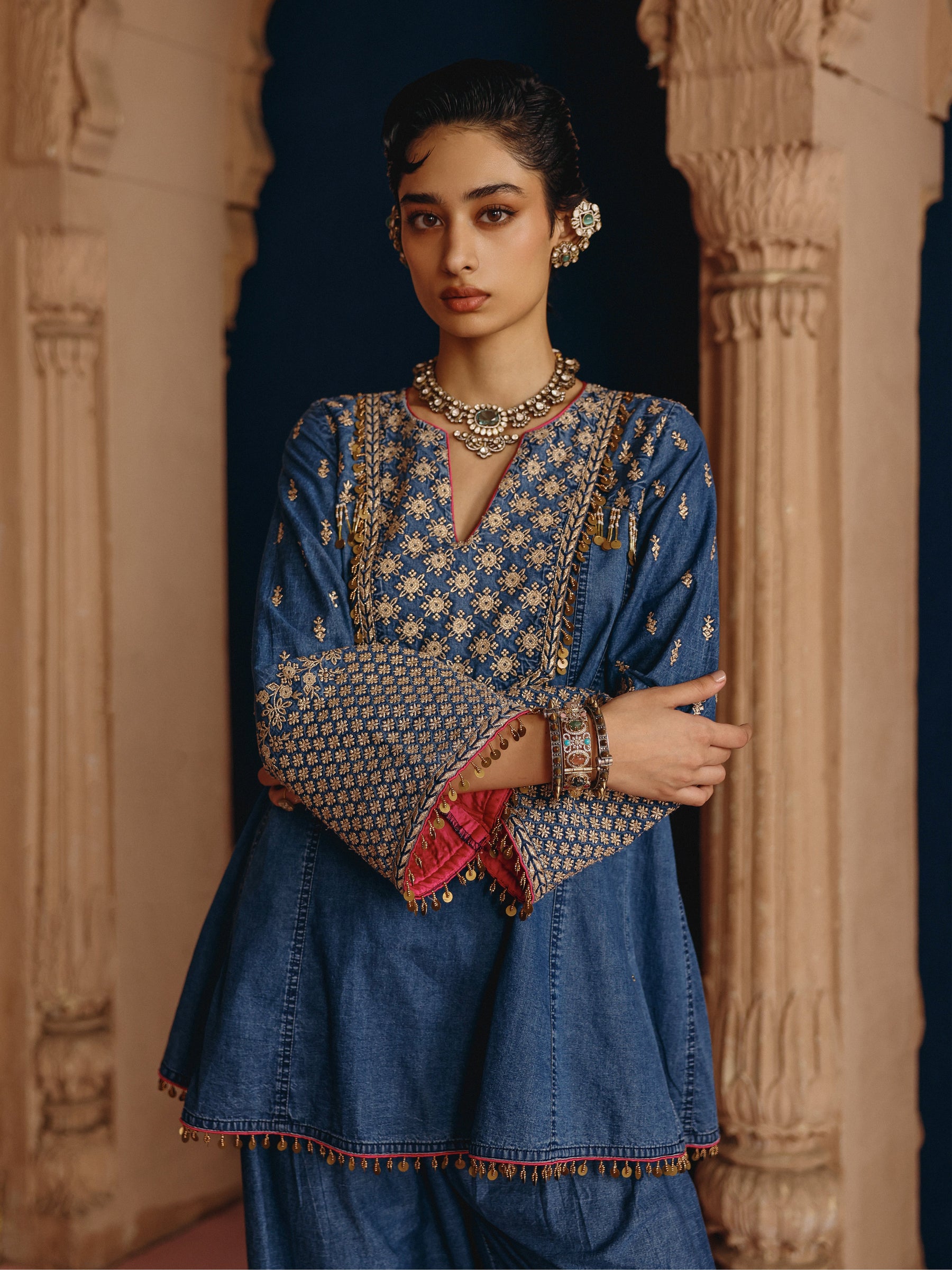 Maru Denim Co-ord Set