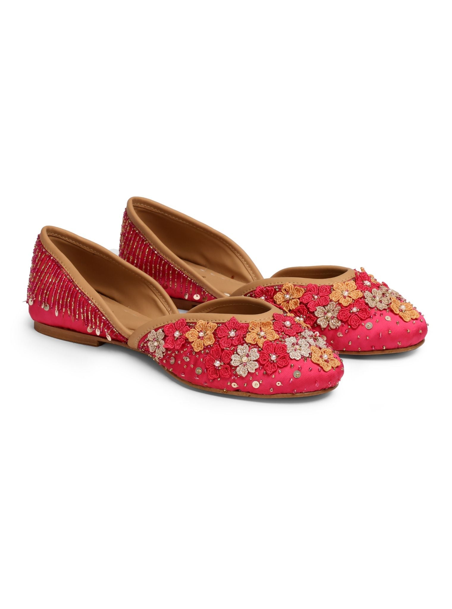 Pansy Fushia Tassels Vegan Juttie