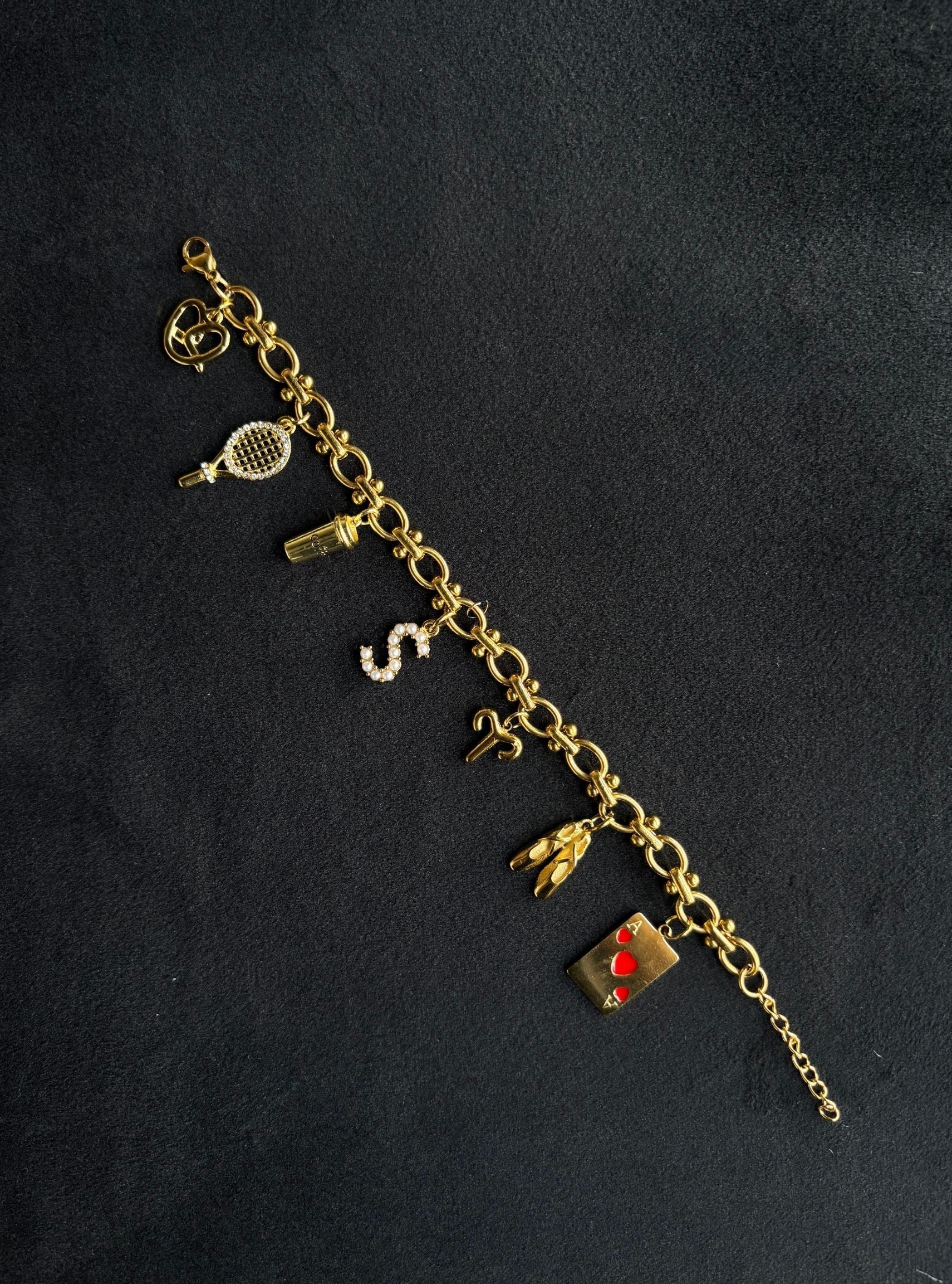 Pocker Card Charm