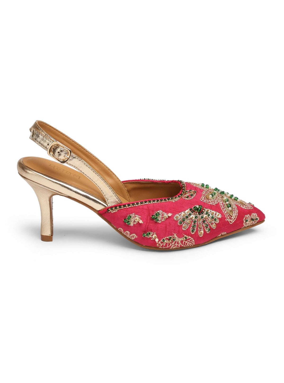 Cheri Cheri Lady Fushia Vegan Pointy Heel