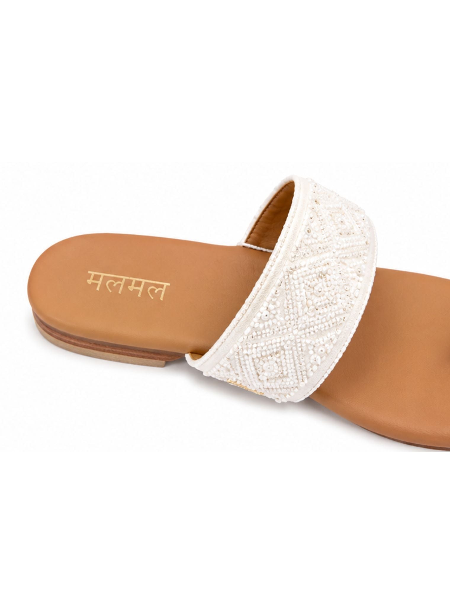Meghan White Vegan Kohla Sandal