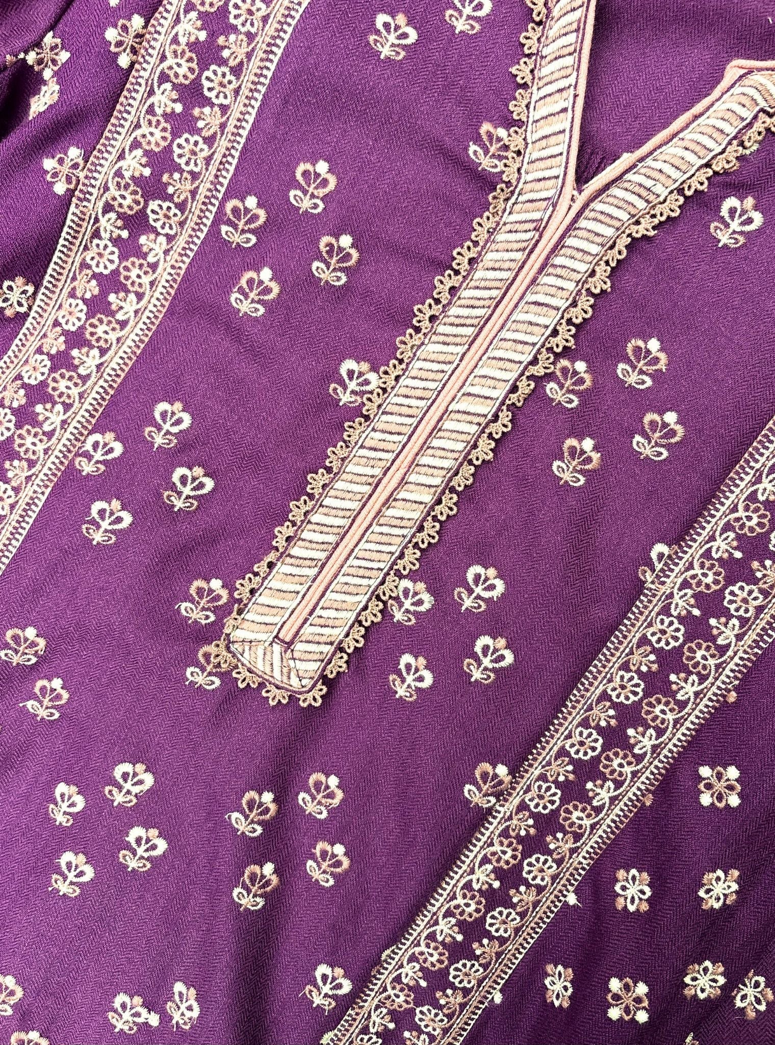 Tessa Wool Purple Kurta Set