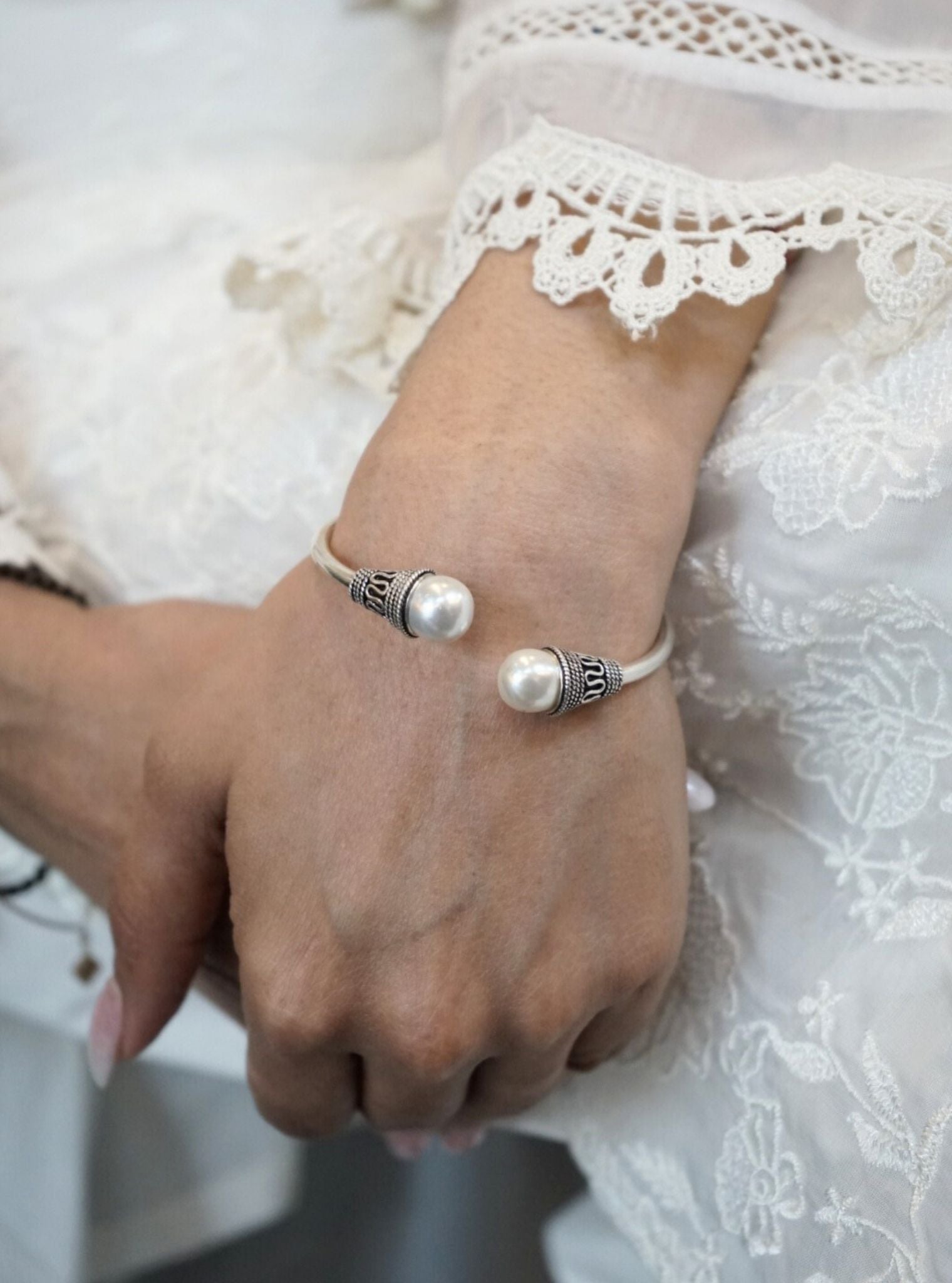 Pure Silver Amyra Bracelet