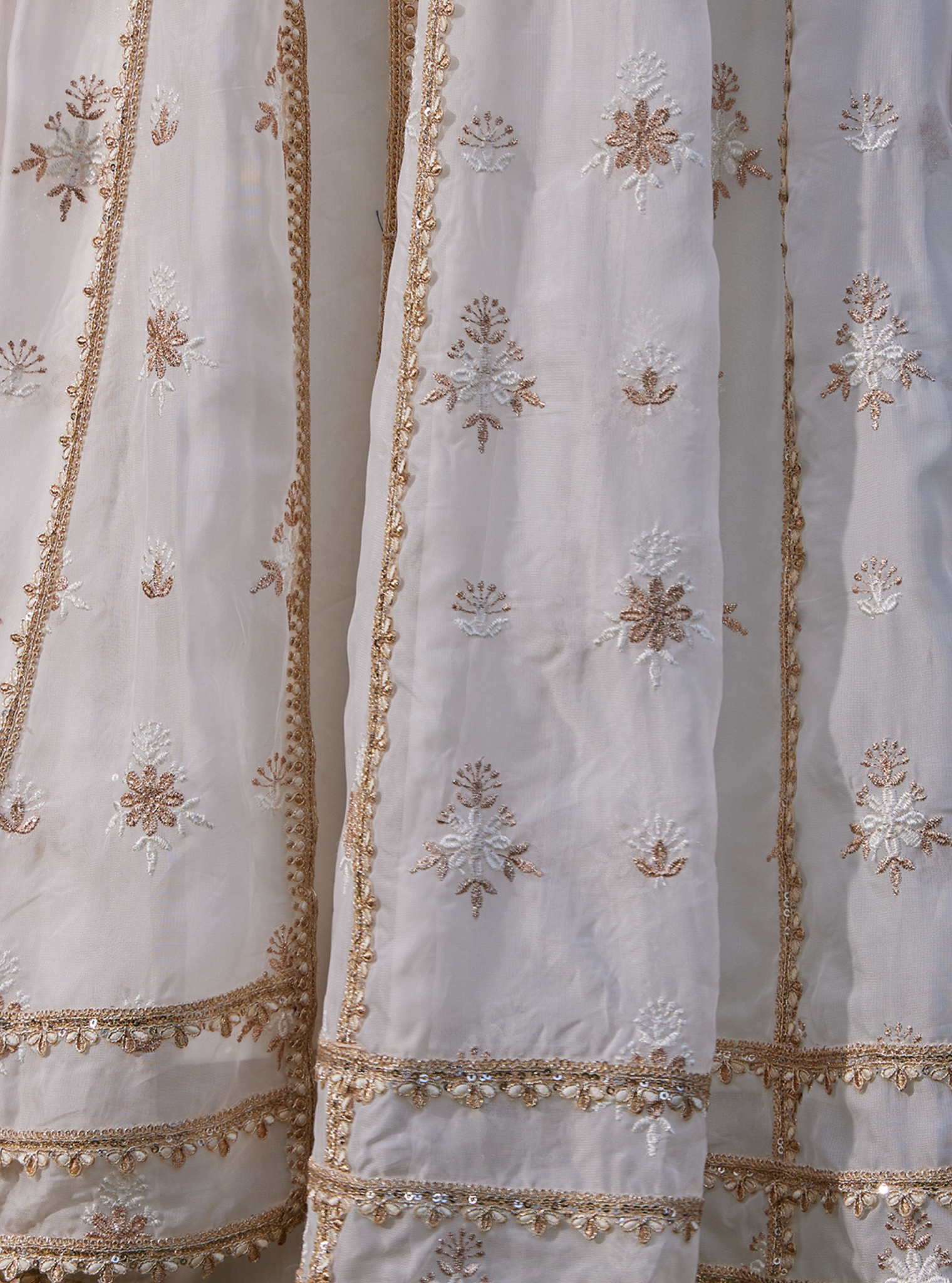 Mulmul Pima Agira Off White Pant