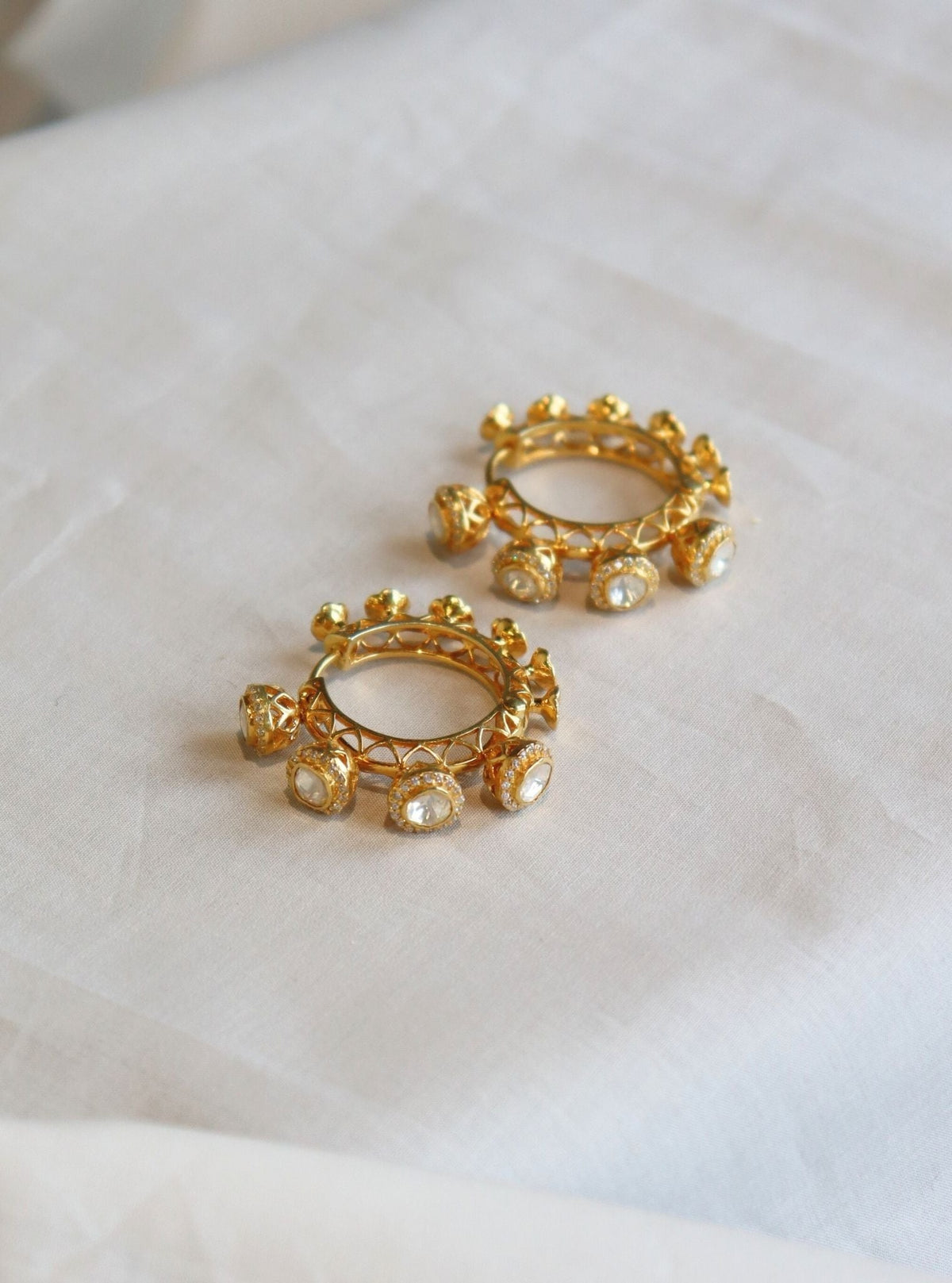 Pure Silver Sara Hoop Earrings