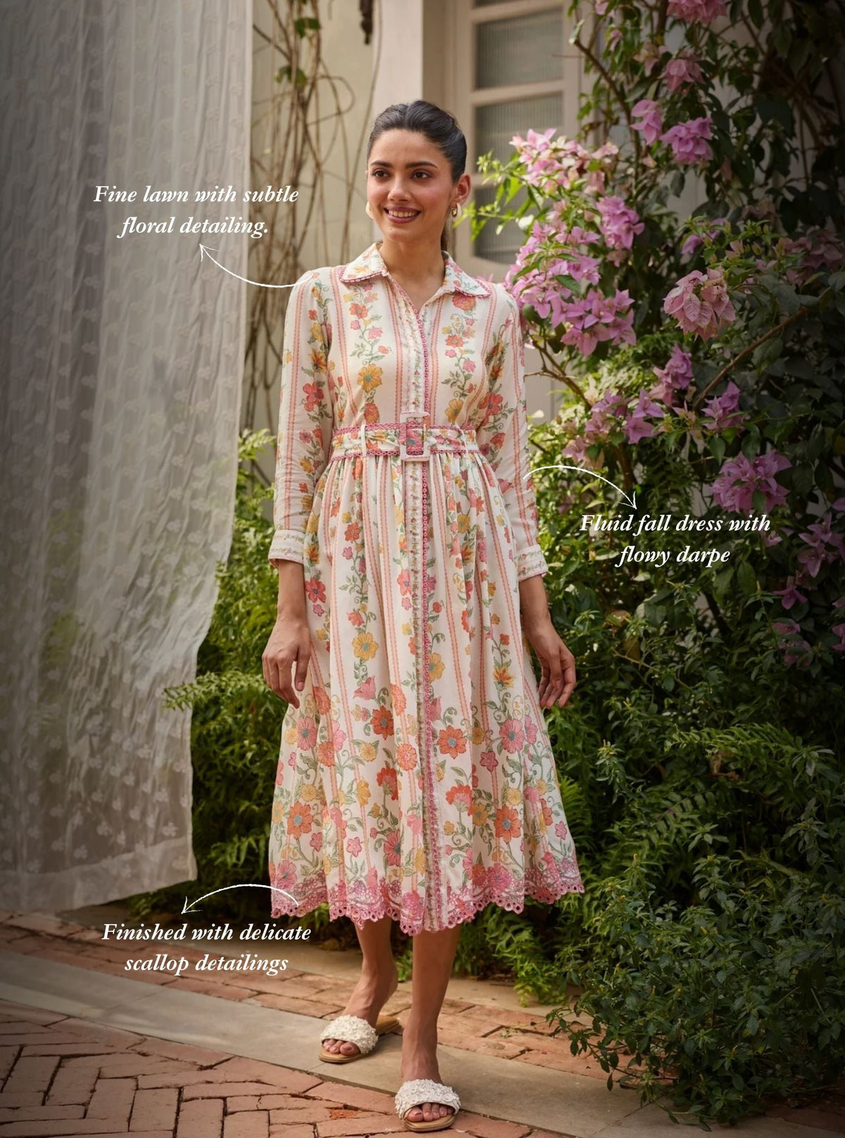 Taara Lawn Off White Dress