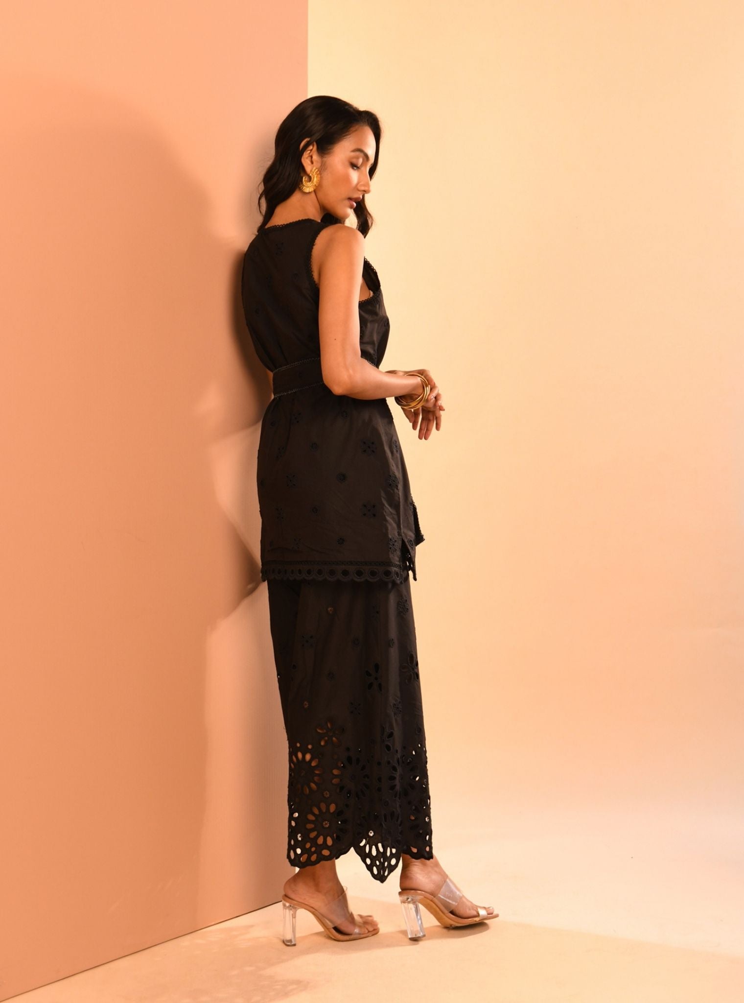 Yale Cotton Black Co-ord Set