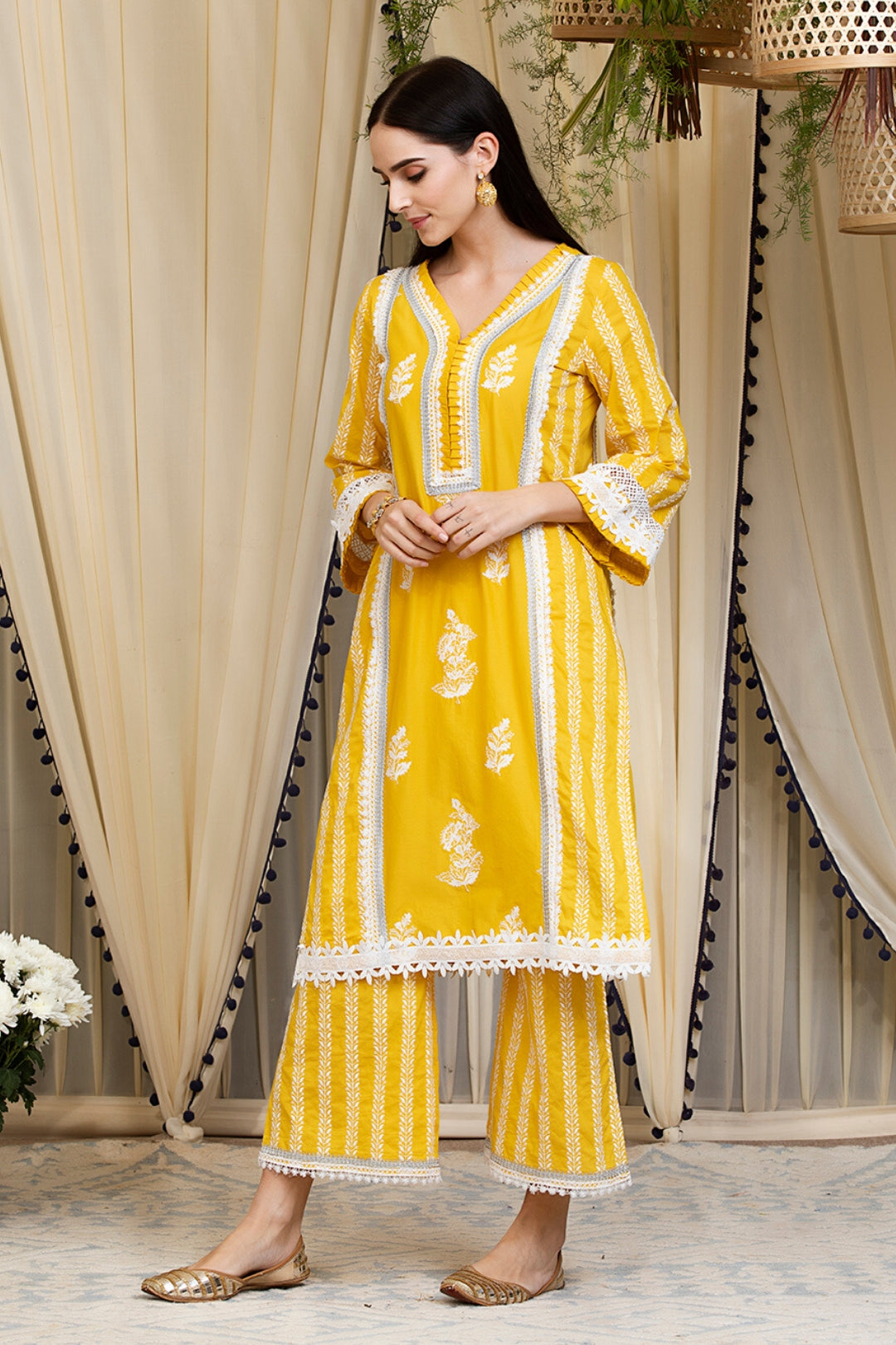 Mulmul Supima Cotton Amelia Kurta