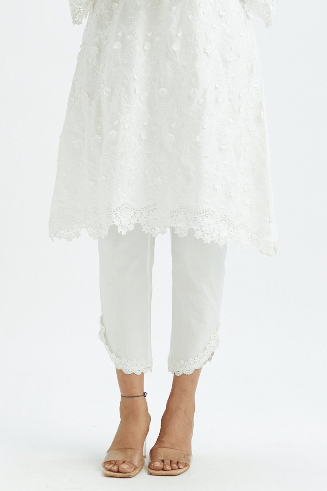 Baybreeze Supima Cotton White Kurta