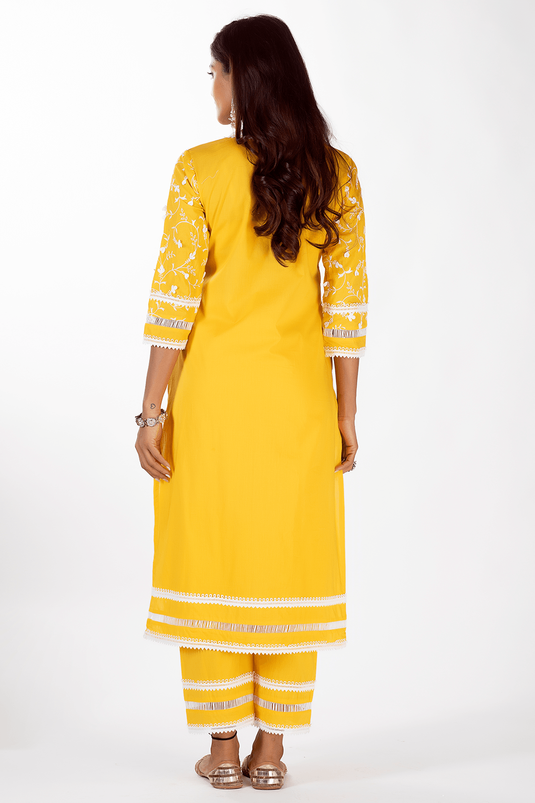 Mulmul Supima Cotton Cali Mango Kurta