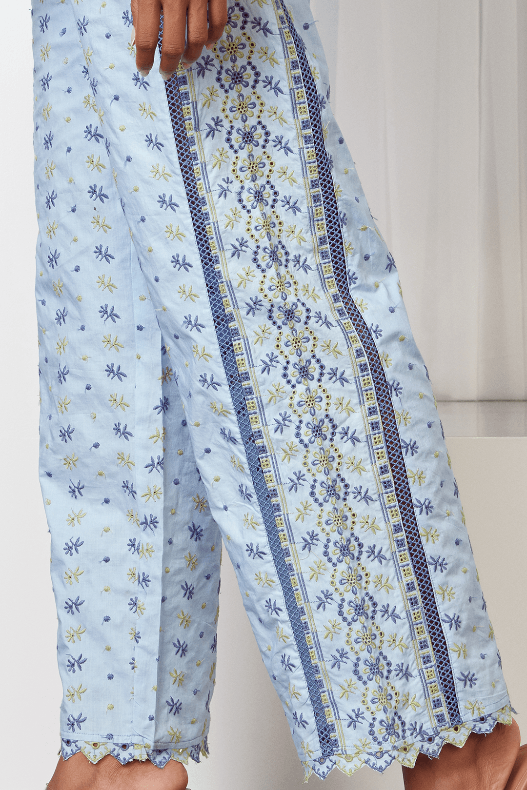 Esmee Cotton Light Blue Co-ord Set