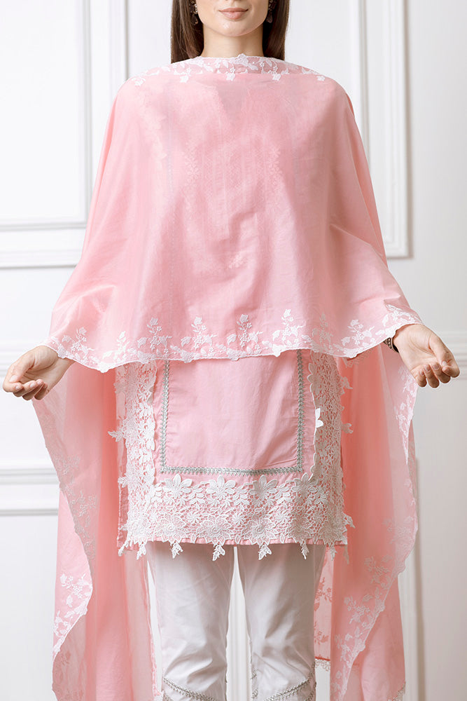 Mulmul Supima Cotton Lily Dupatta